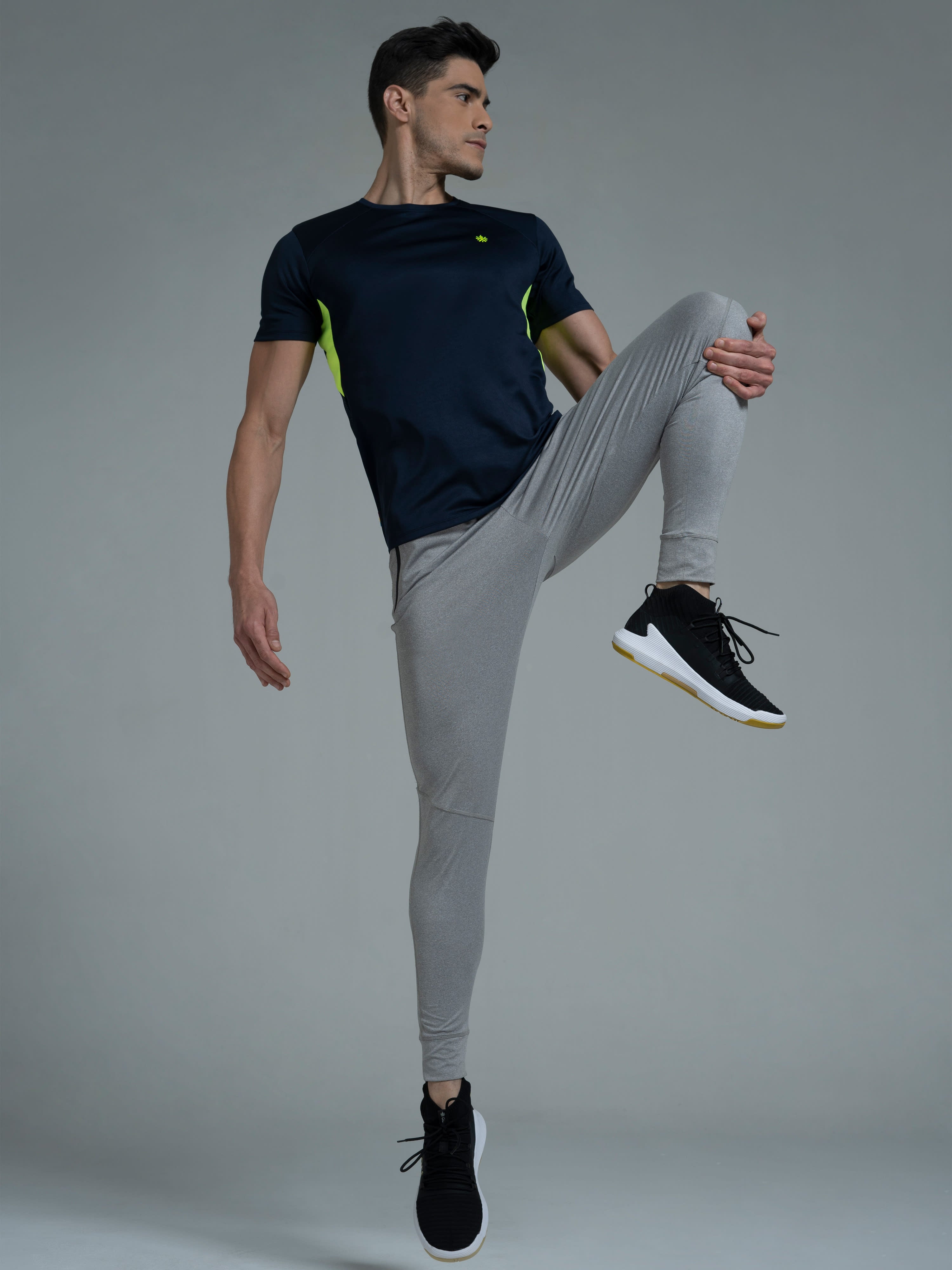 FlashRun Neon Pop Men's Running T-shirt