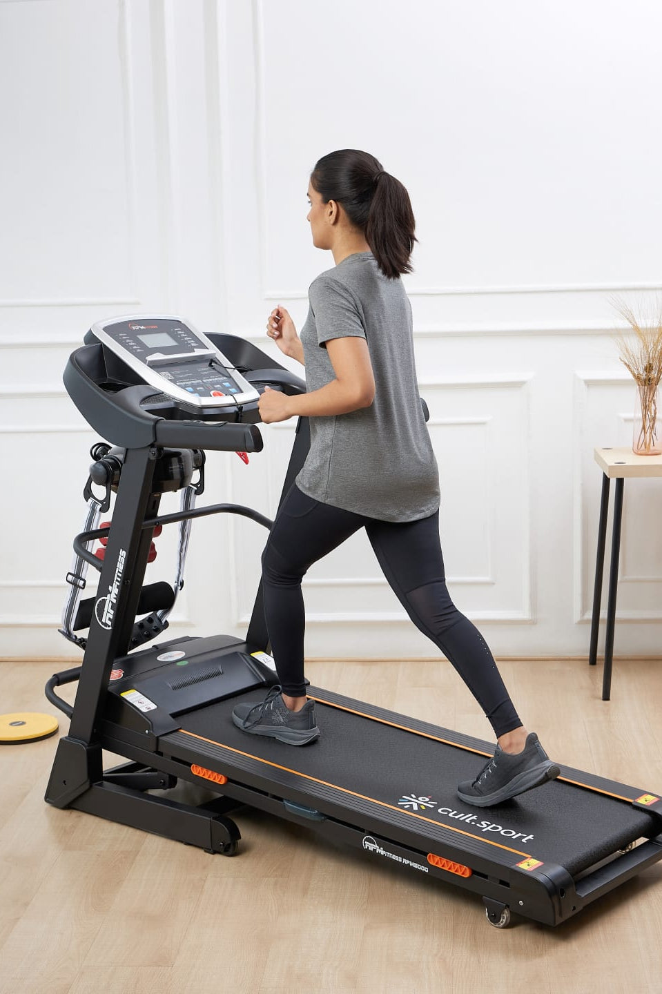 RPM5000 4.5HP DC Treadmill | 15-level Auto-Incline & Massager | Max Weight-110kg | Max Speed-16kmph (with 6 months extended warranty)