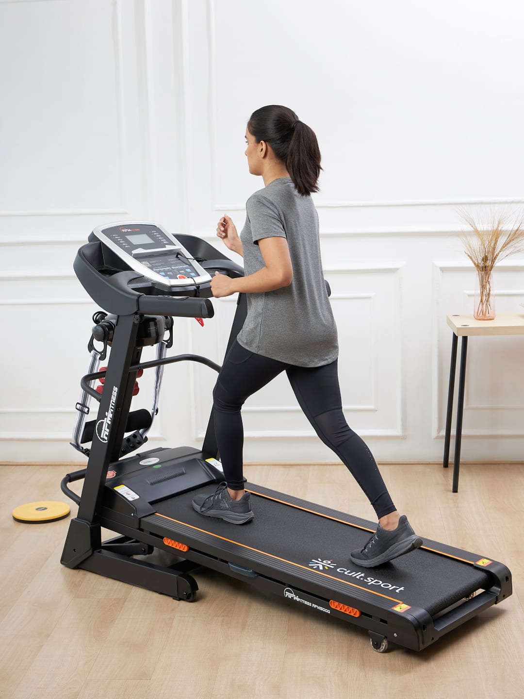 RPM5000 4.5HP DC Treadmill | 15-level Auto-Incline & Massager | Max Weight-110kg | Max Speed-16kmph (with 6 months extended warranty)