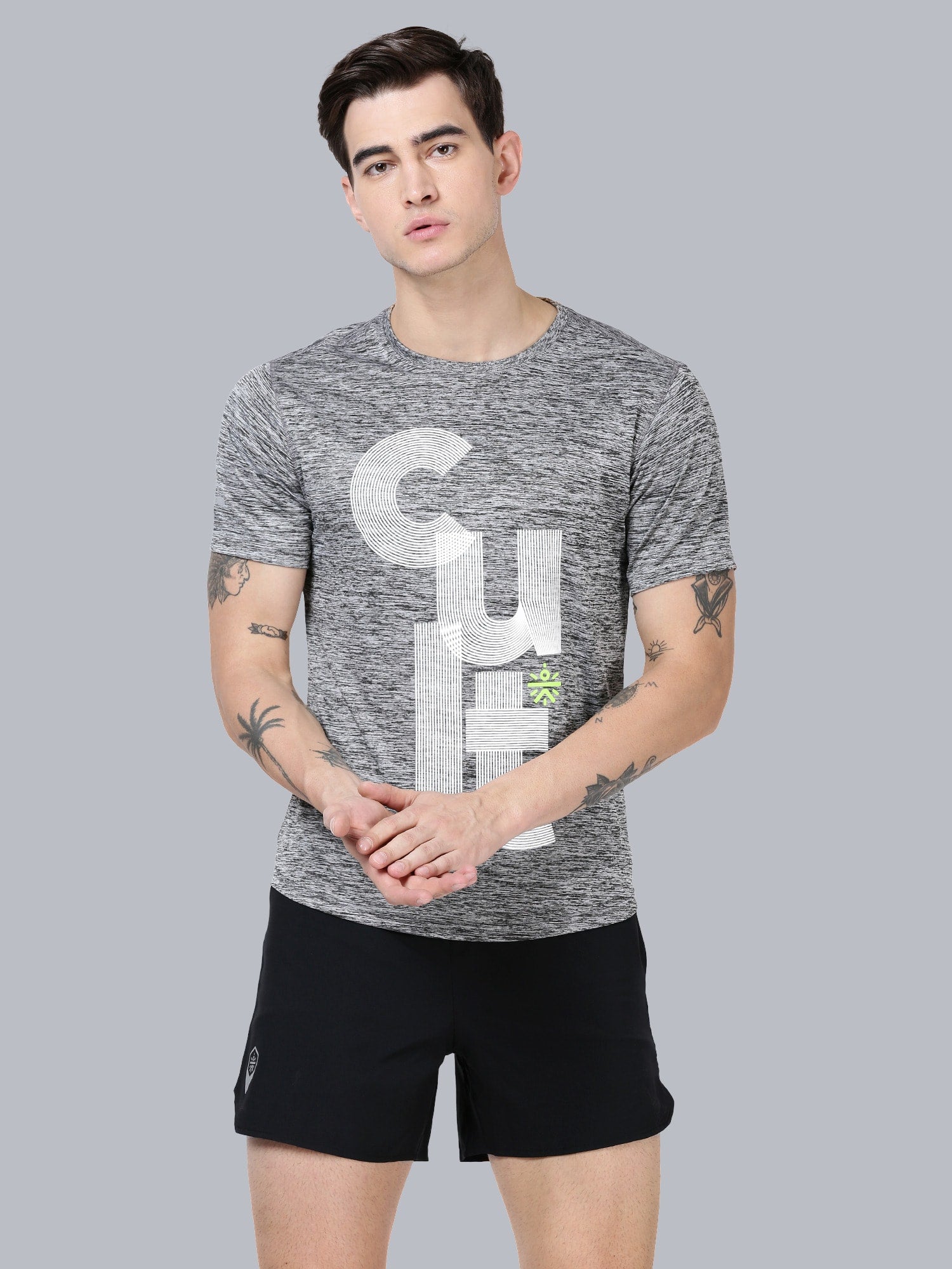 Signature Cultsport Grey Gym Tee
