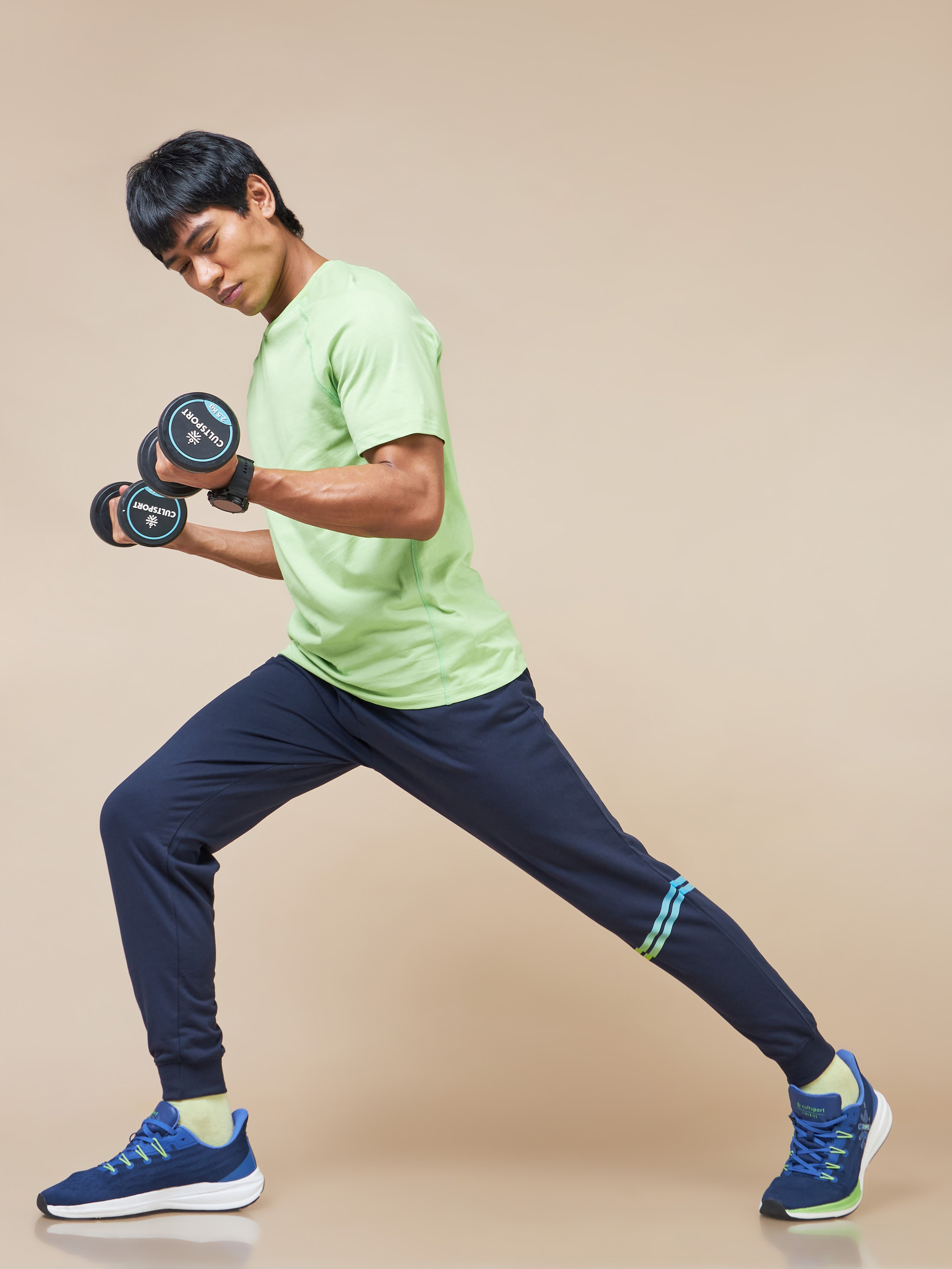 Striped Workout Joggers