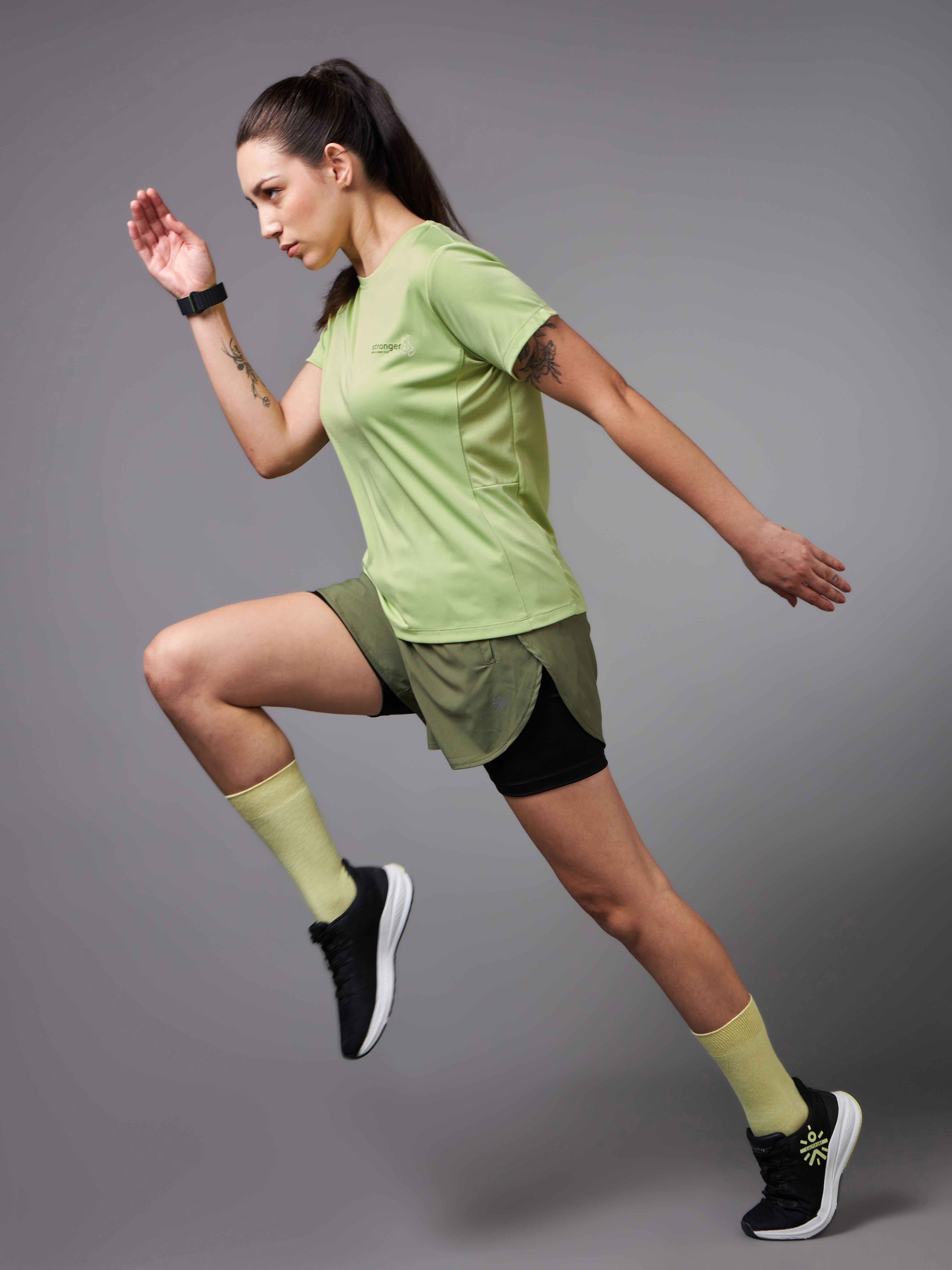 Stronger With Every Step Running T-shirt