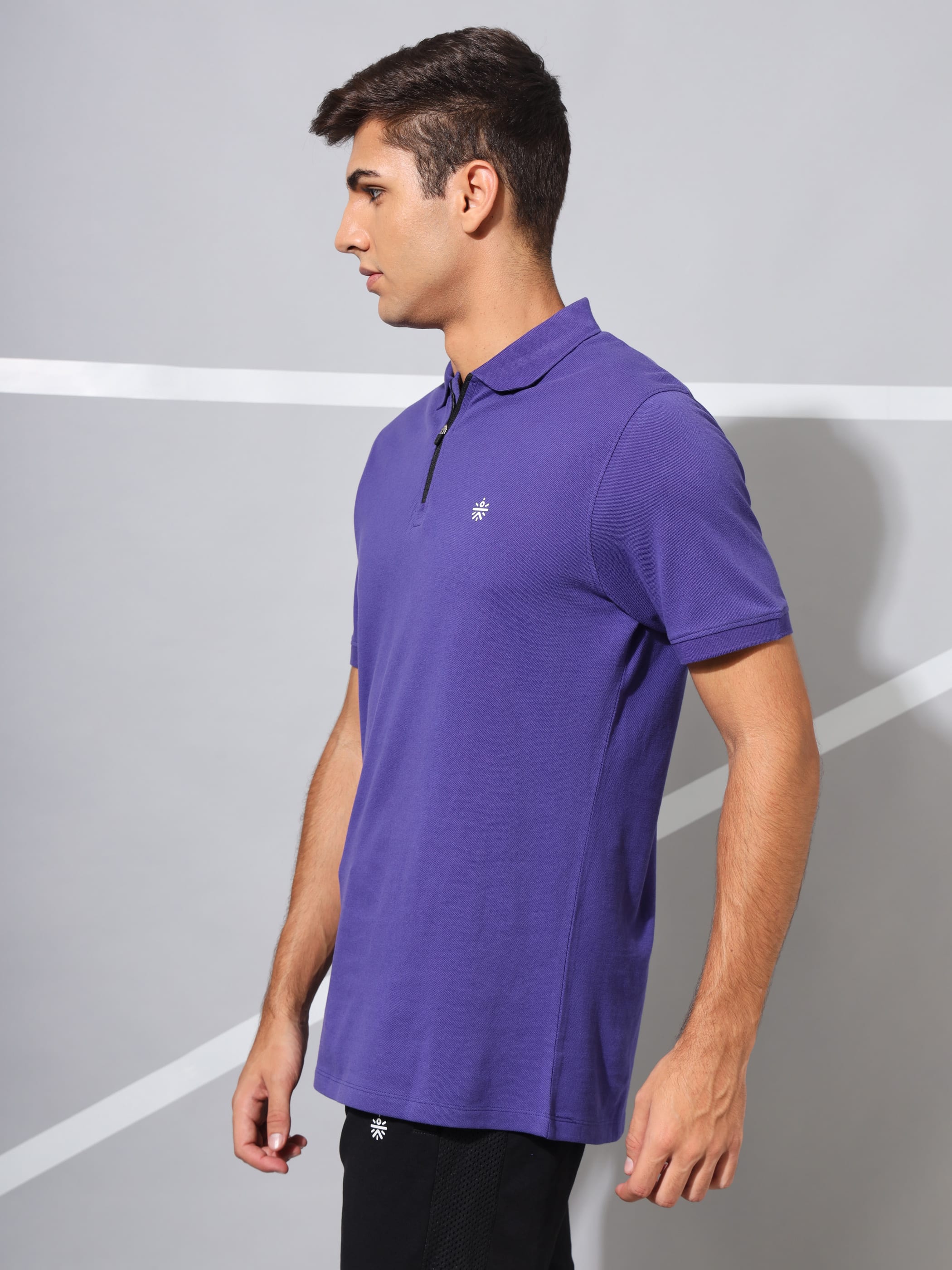 Solid Performance Polo T-shirt