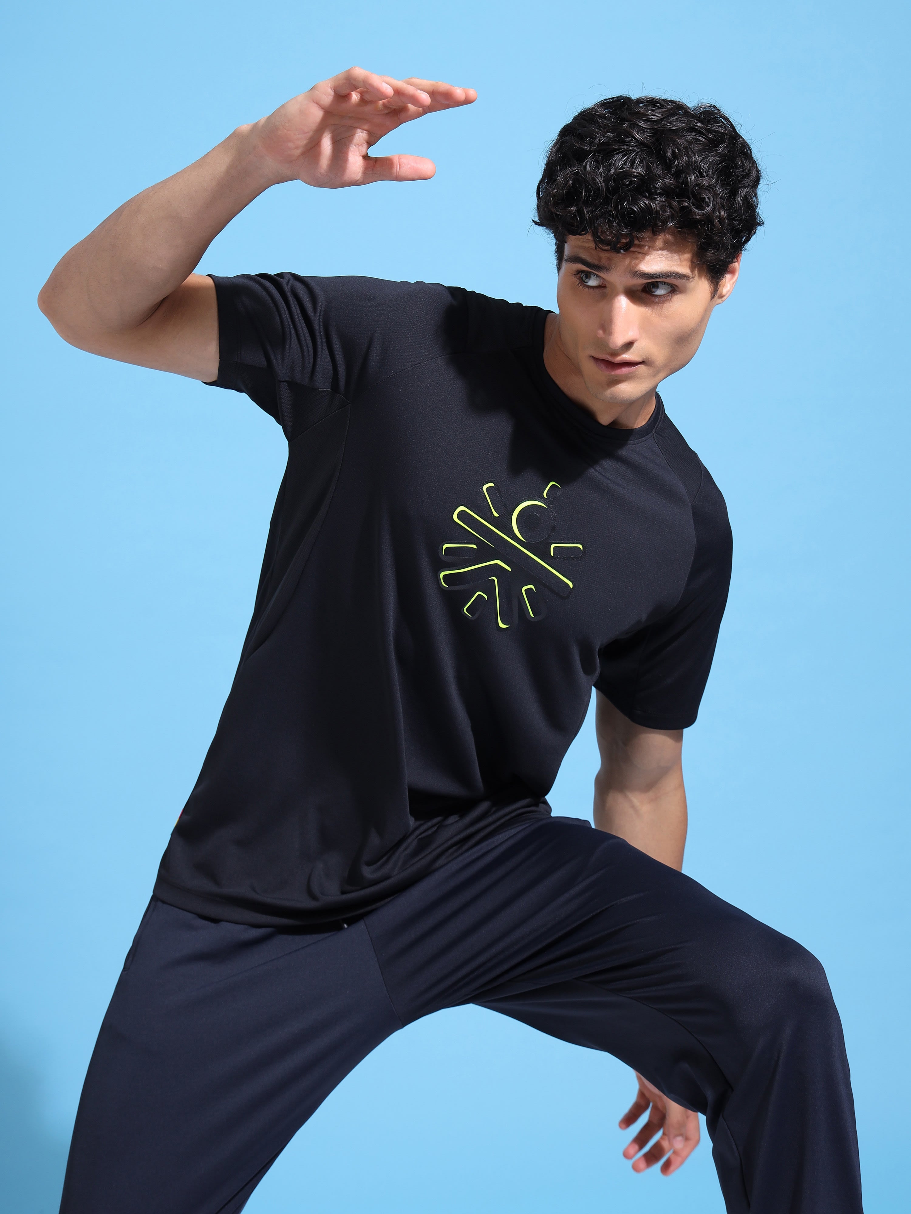 Graphic Print Anti-Odour T-shirt