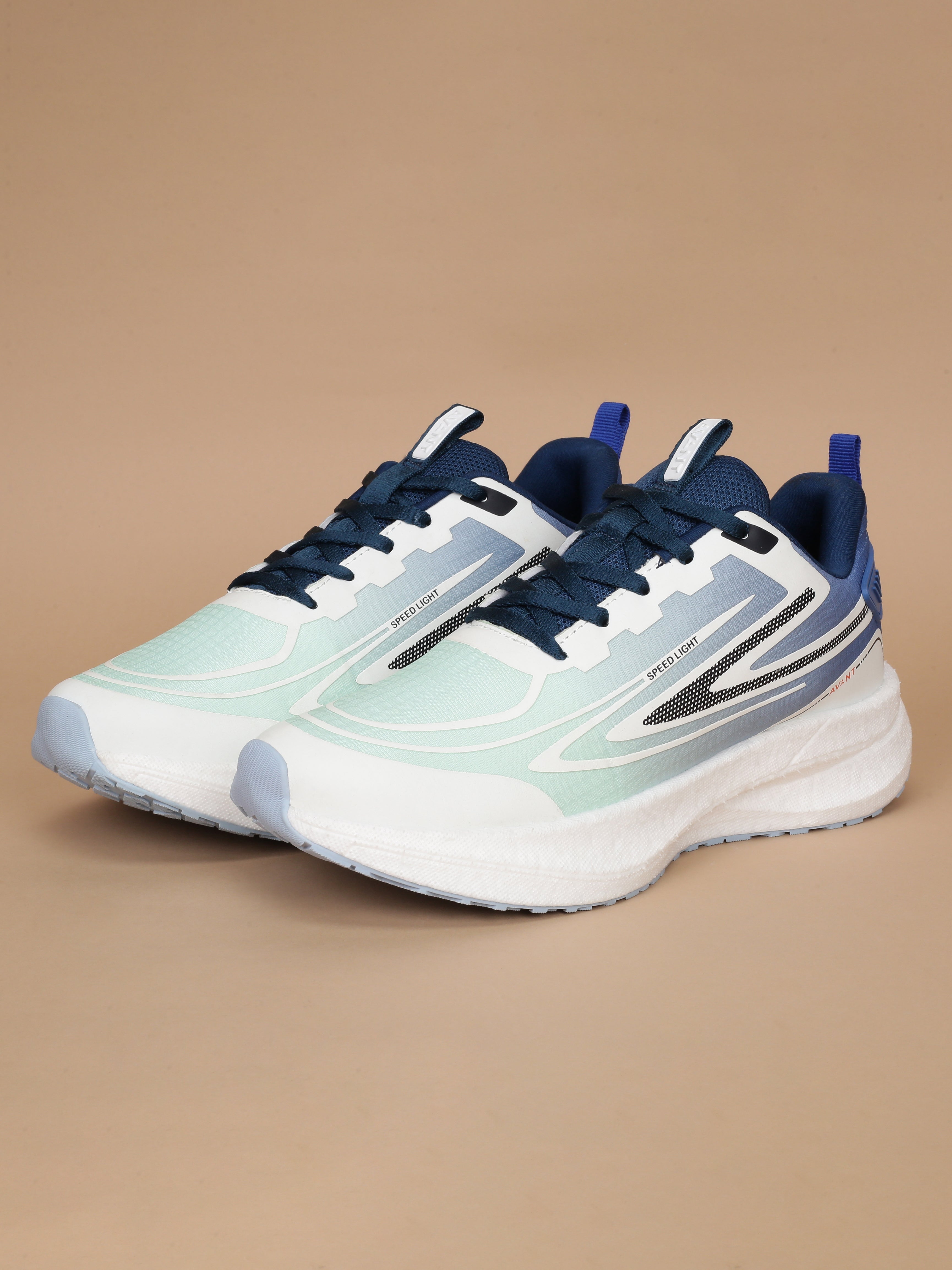 Avant Men's VelocityArc Running Shoes - Green / Blue