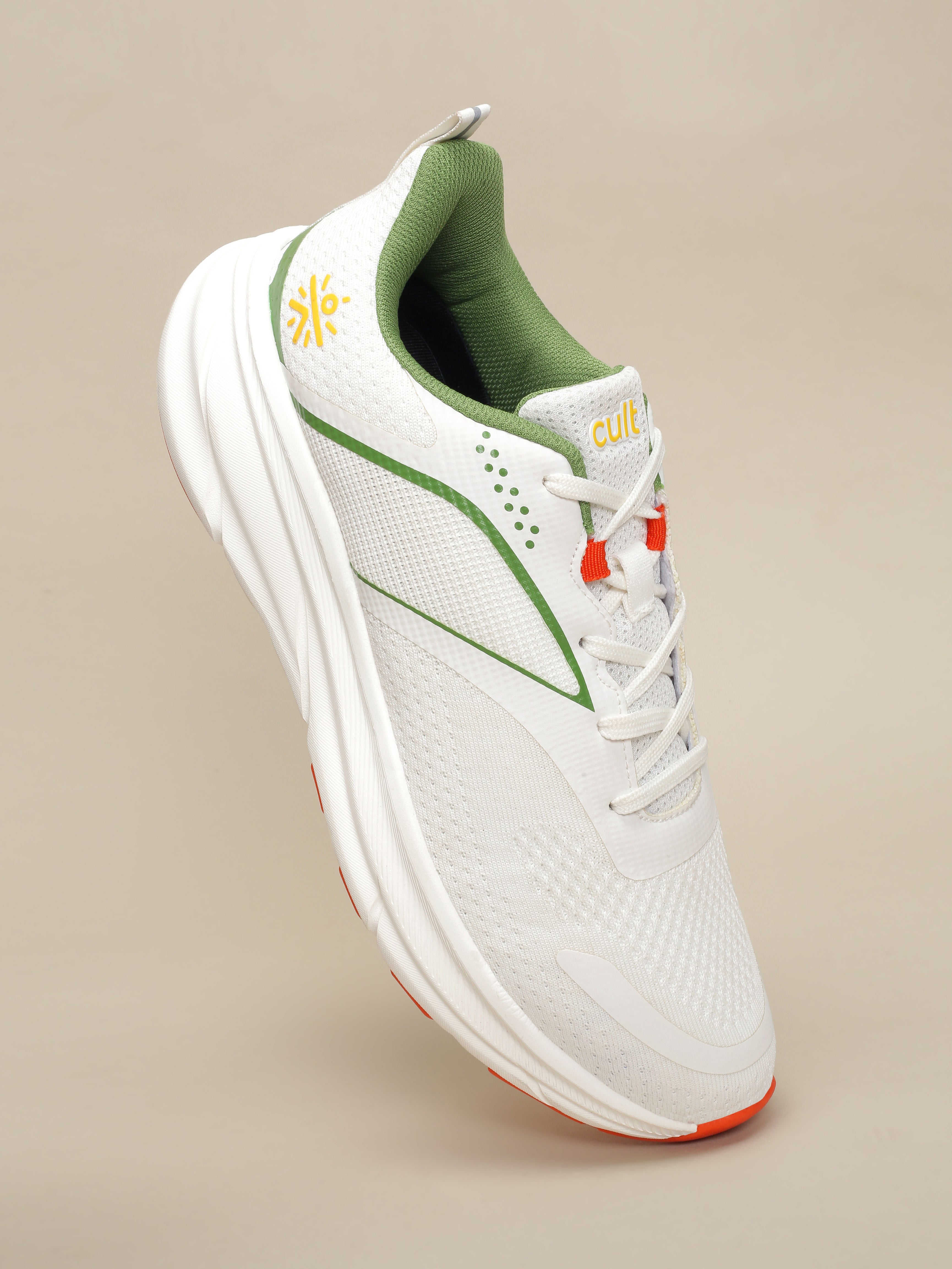 cult Men's Leap Casual Shoes - Off White