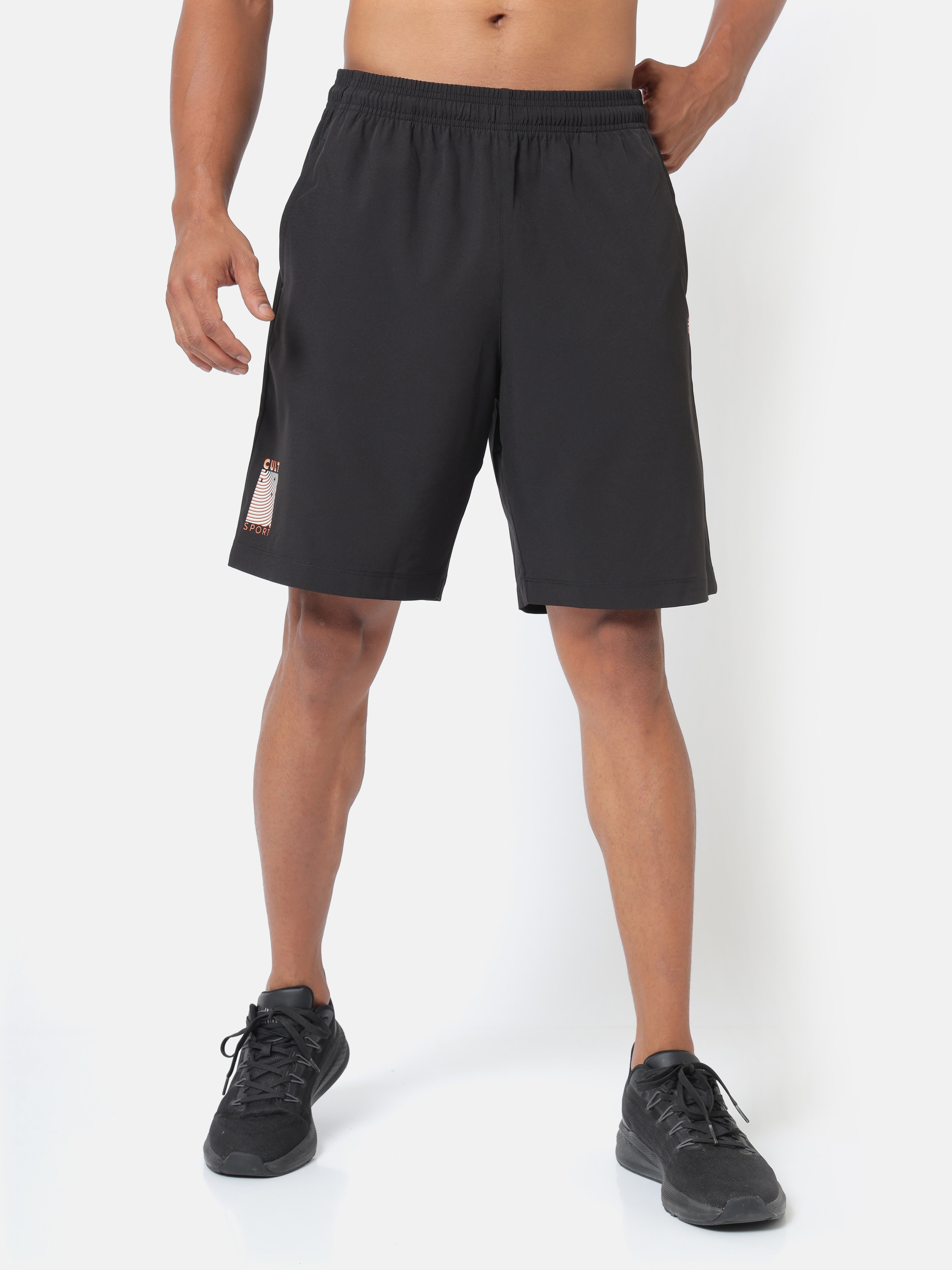 Active Shorts with Minimal Graphic Pack of 2