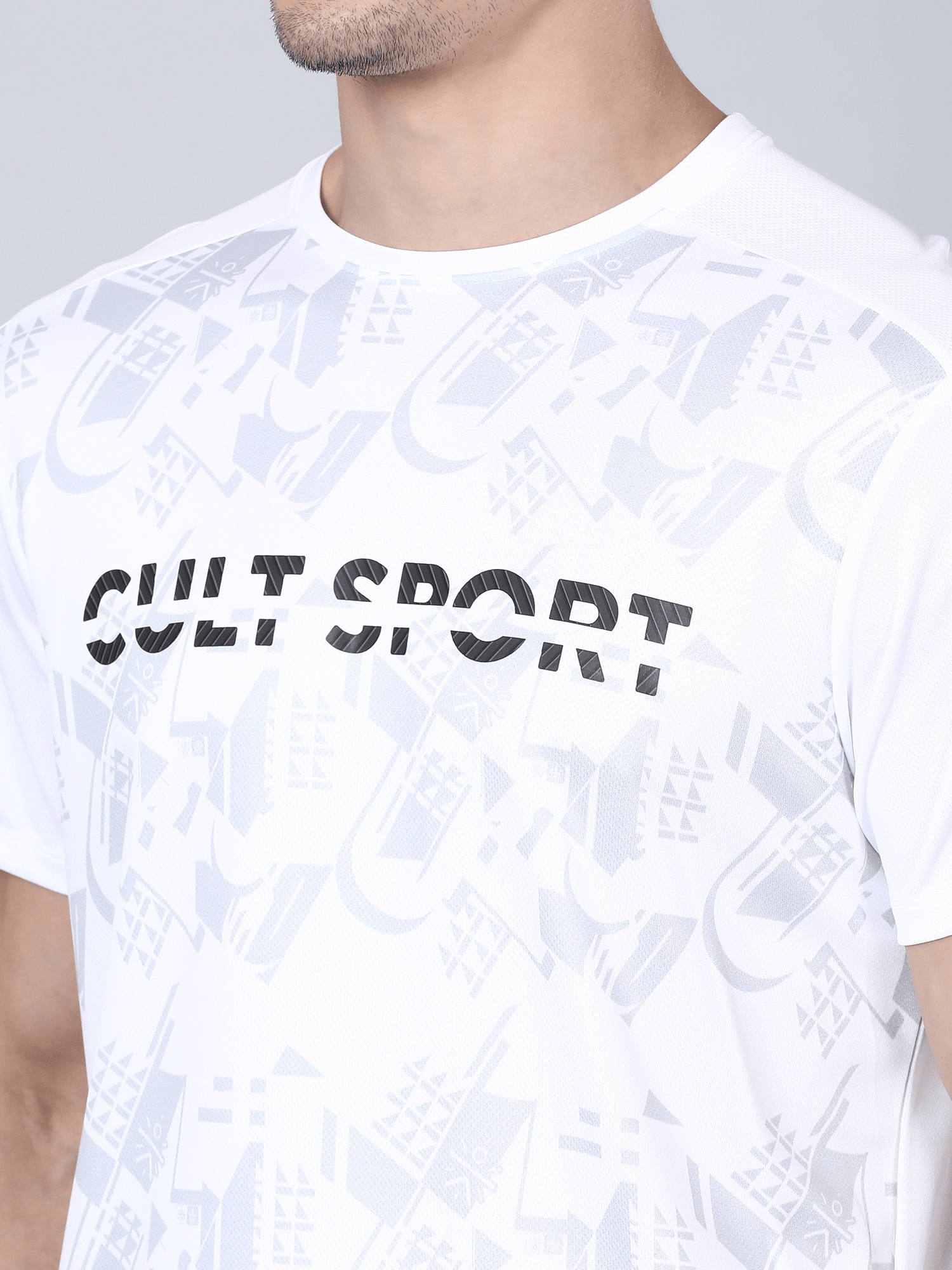Dugout Hiero White Gym Tee