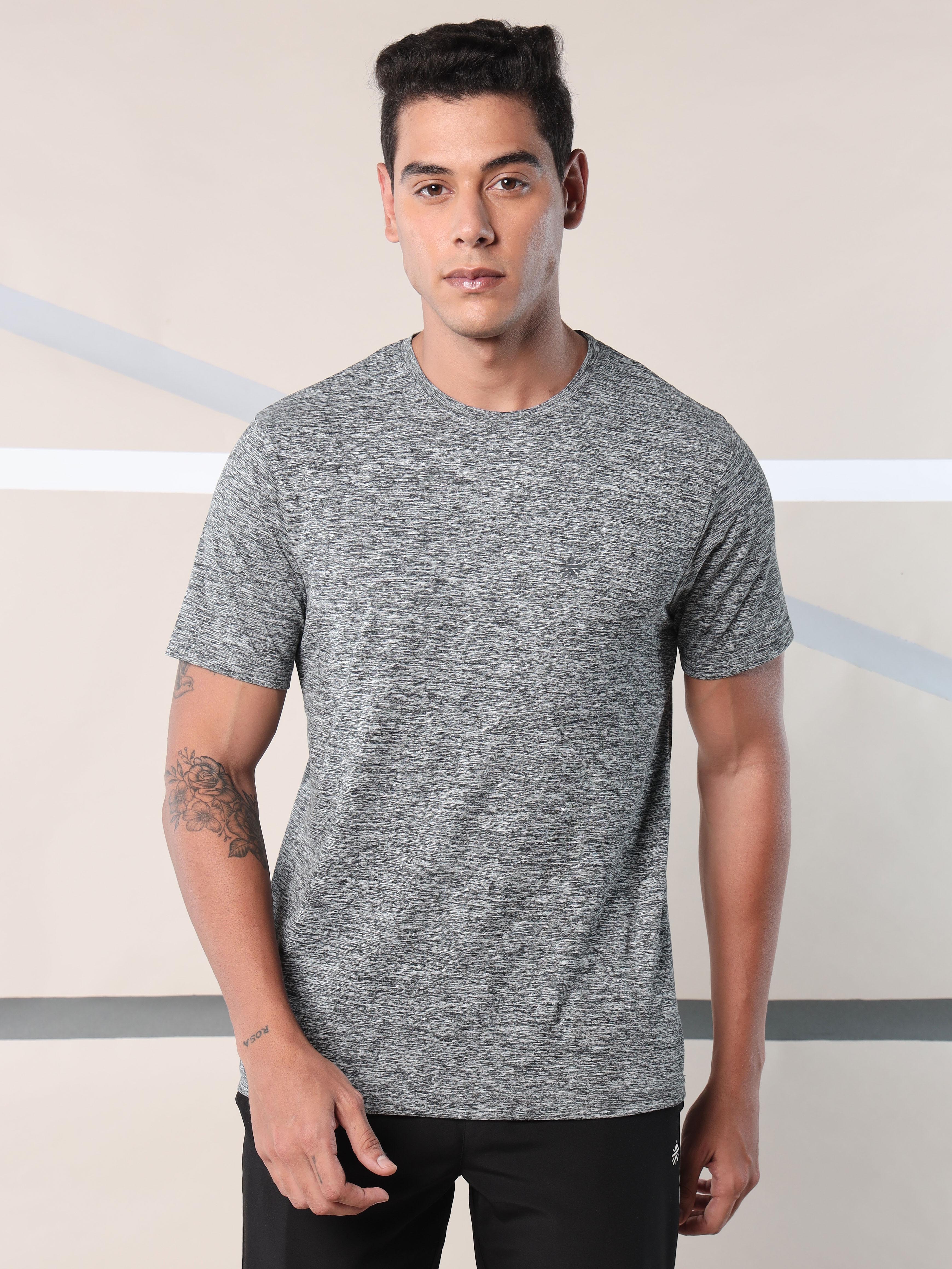 Men's Train All Day Black Comfortech T-shirt