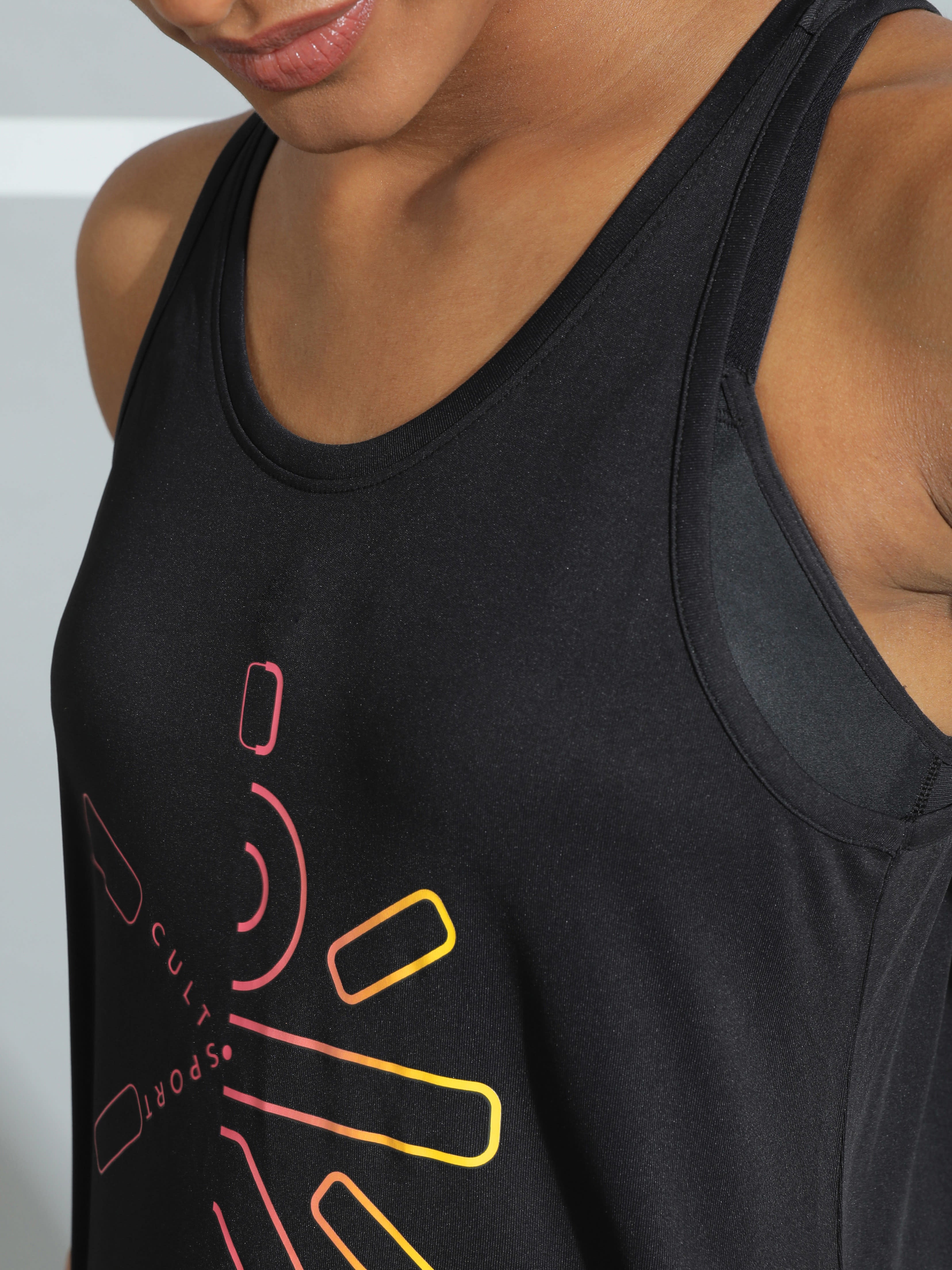 Ombre Logo Active Tank Top