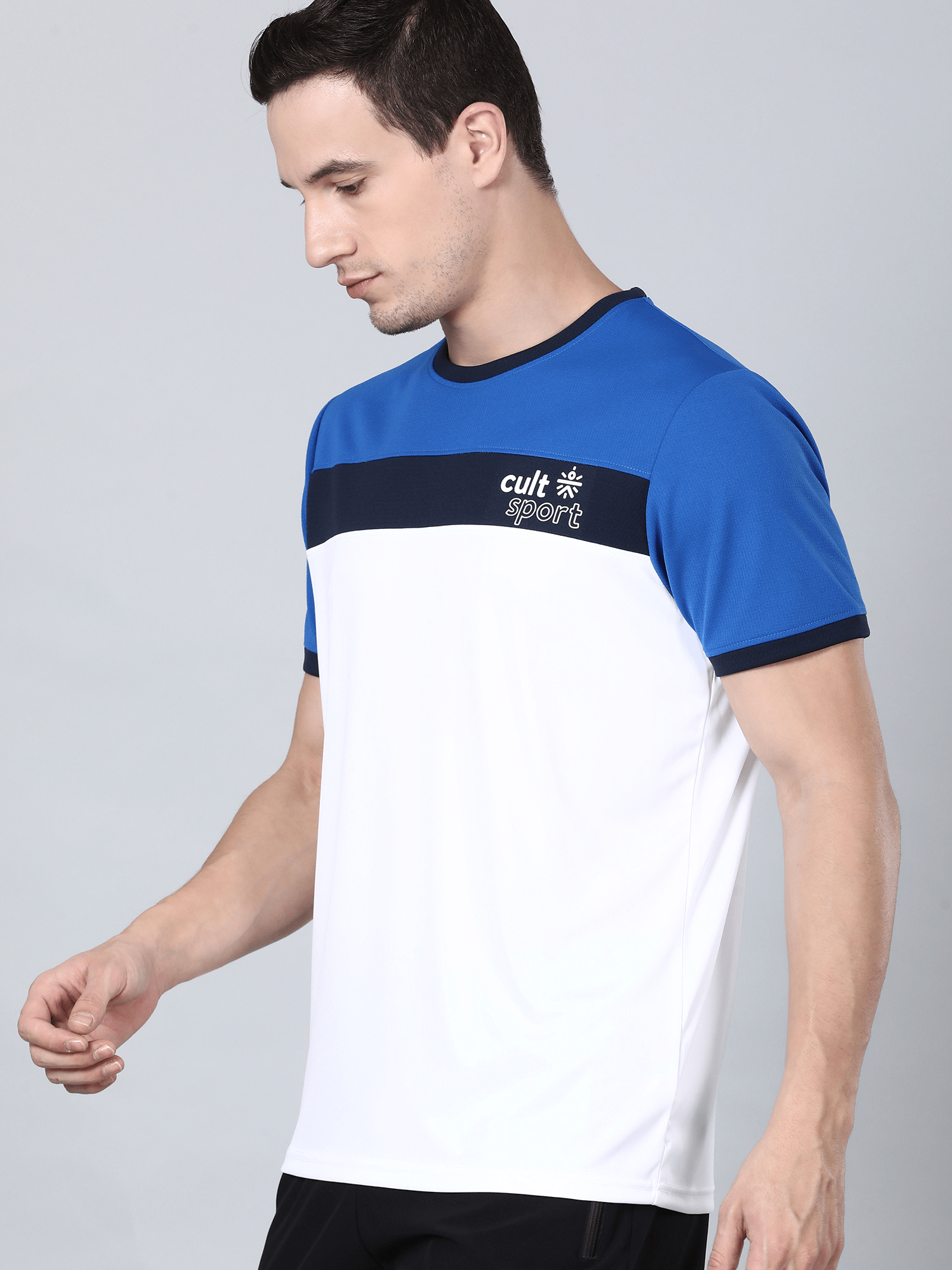 Signature Band Blue Gym Tee