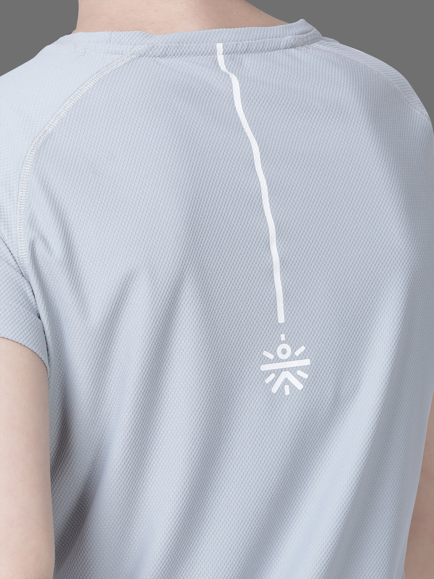 Vital Rep Grey Training Slim Tee