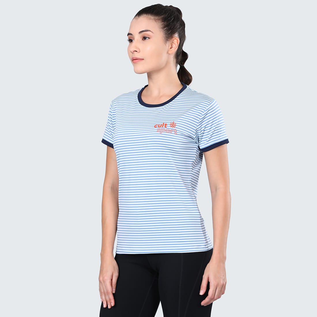 Neo Band Navy Gym Tee