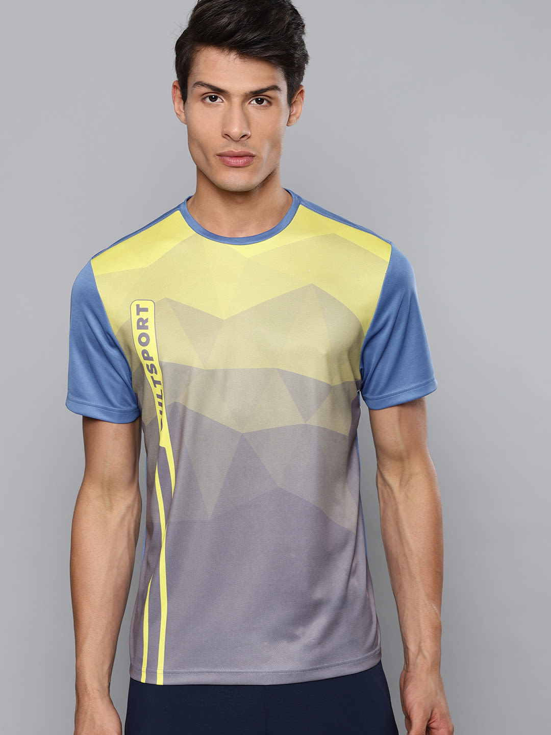 Dugout Prism Yellow Relaxed Tee