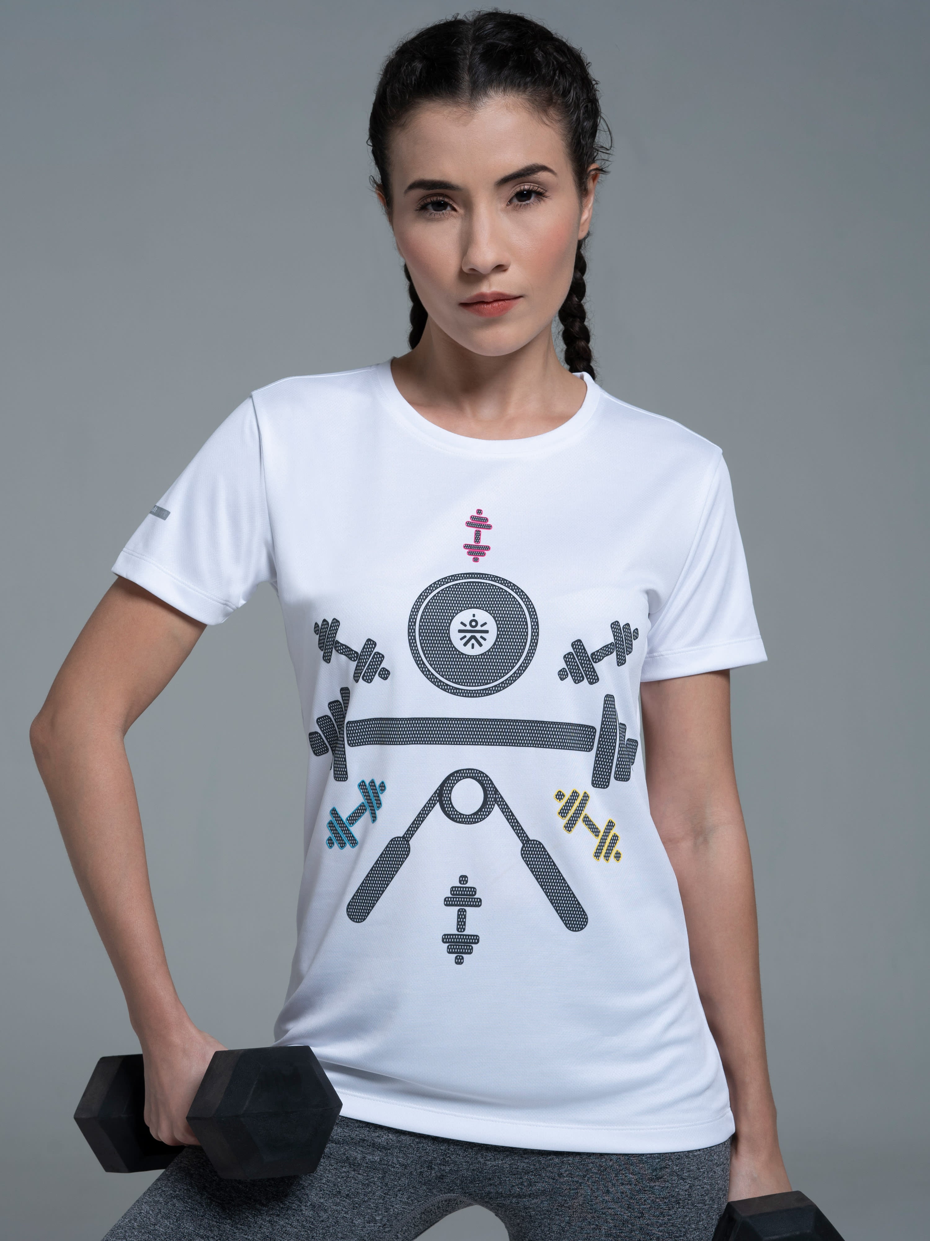 Women's Dumbbell Training T-shirt