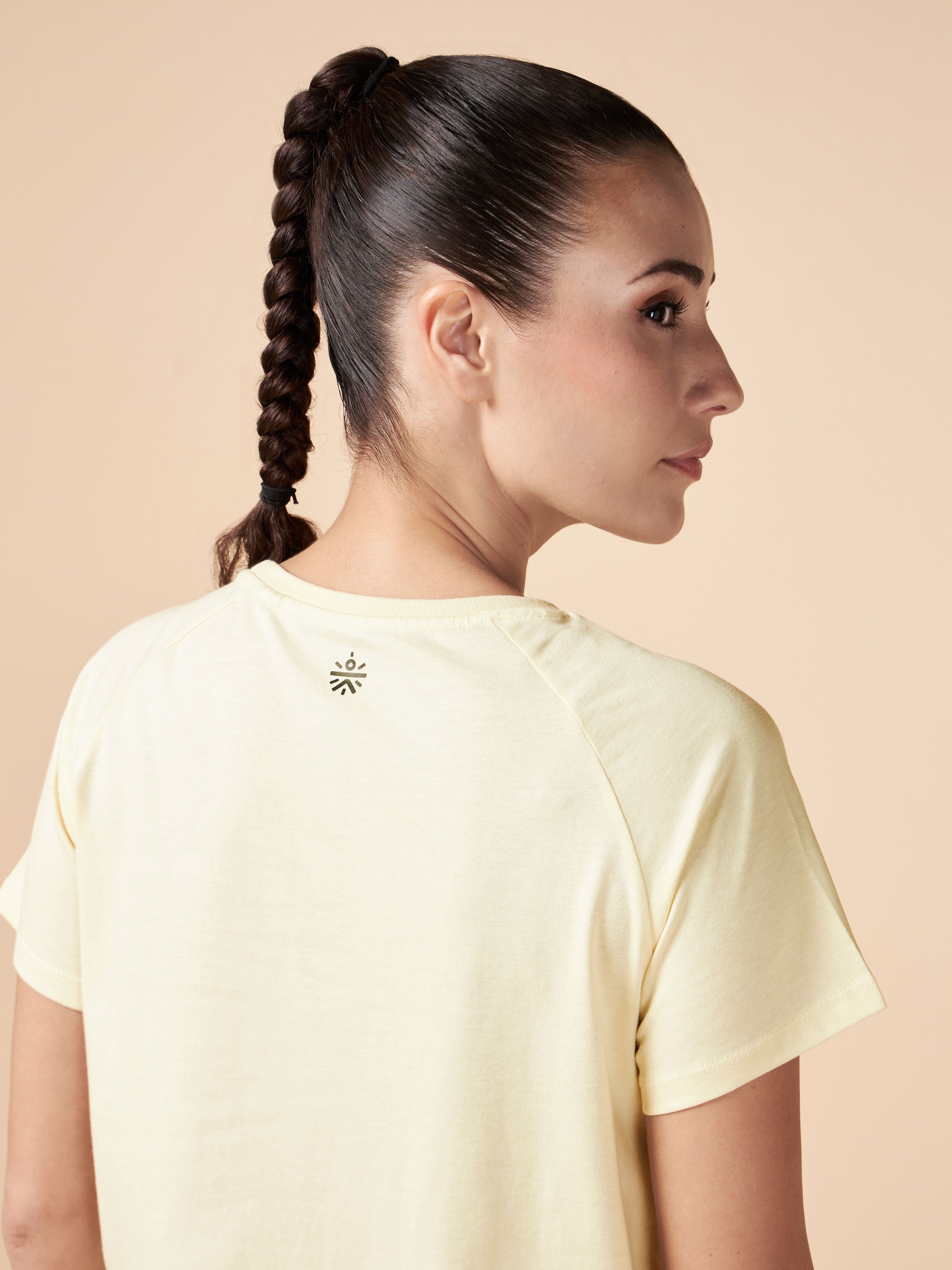 Zen Garden Motif Yoga T-shirt