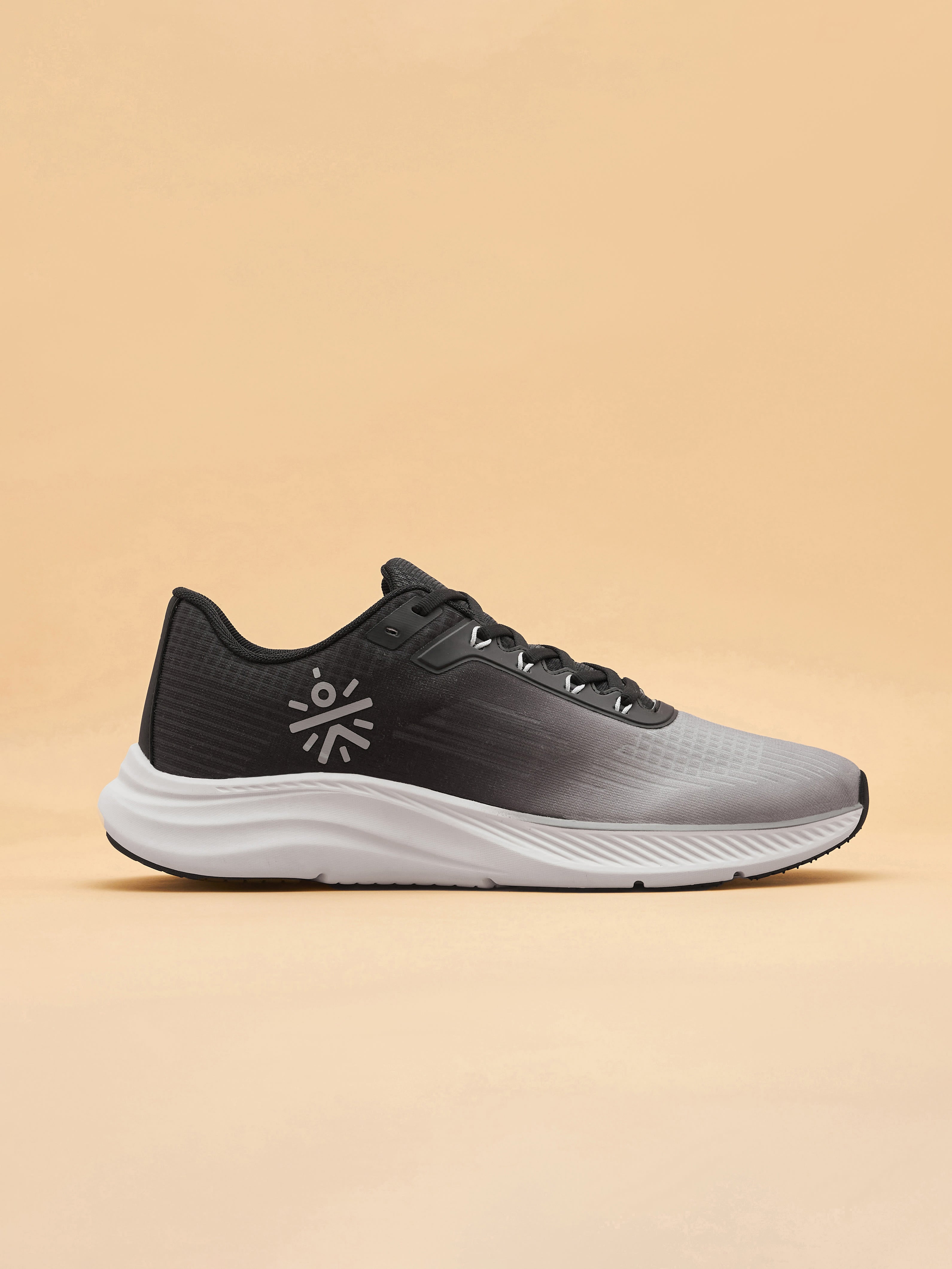 cult Thunderbird Men Running Shoes - Black/Ash Grey