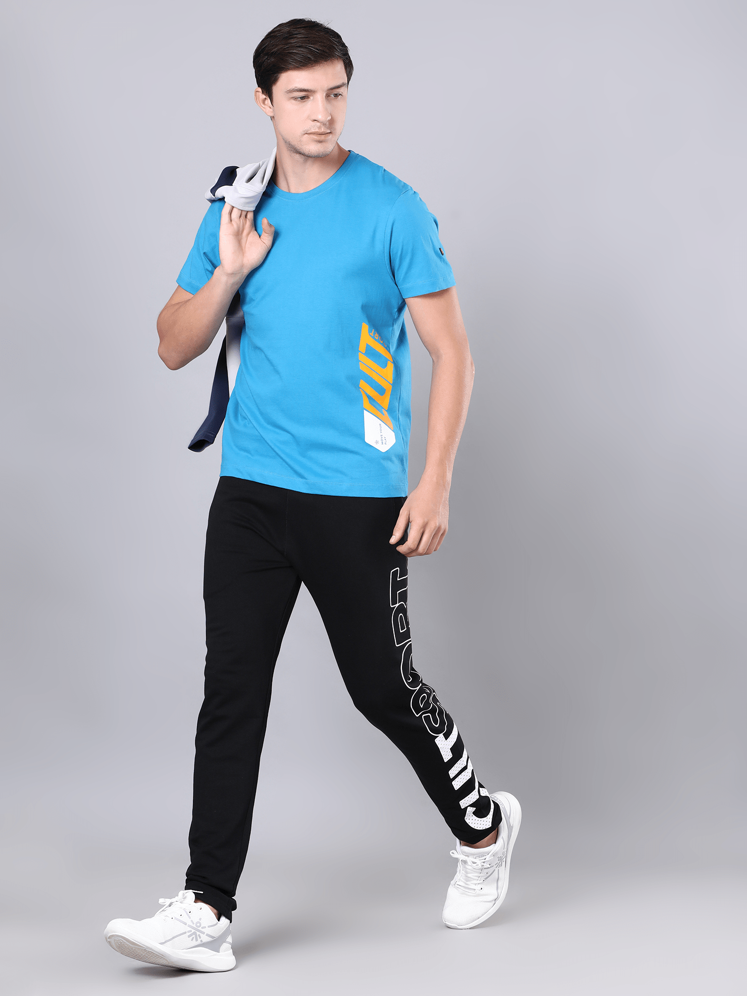 Everydays Alpha Black Track Pant