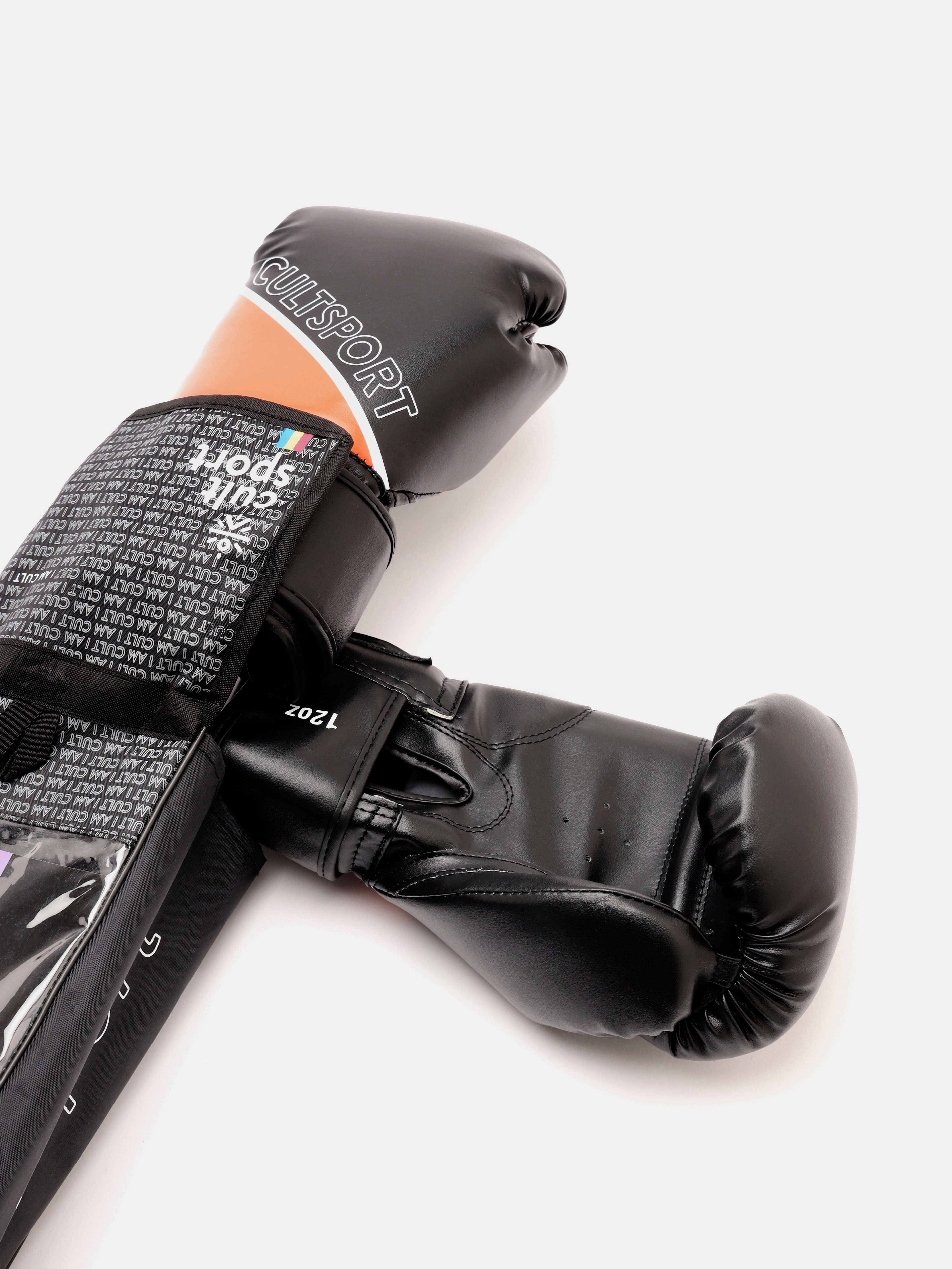 Pro Boxing Gloves with Antimicrobial Lining