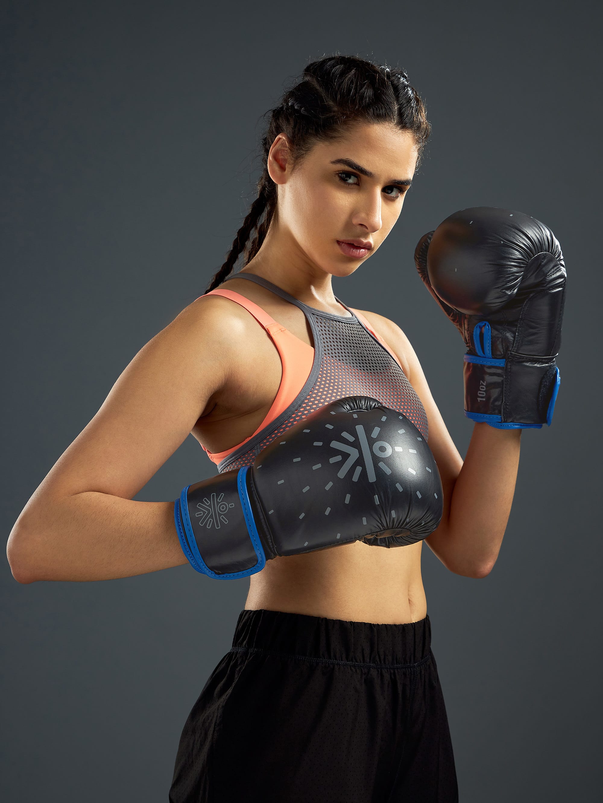 Premium Leather Boxing Gloves with Antimicrobial Lining