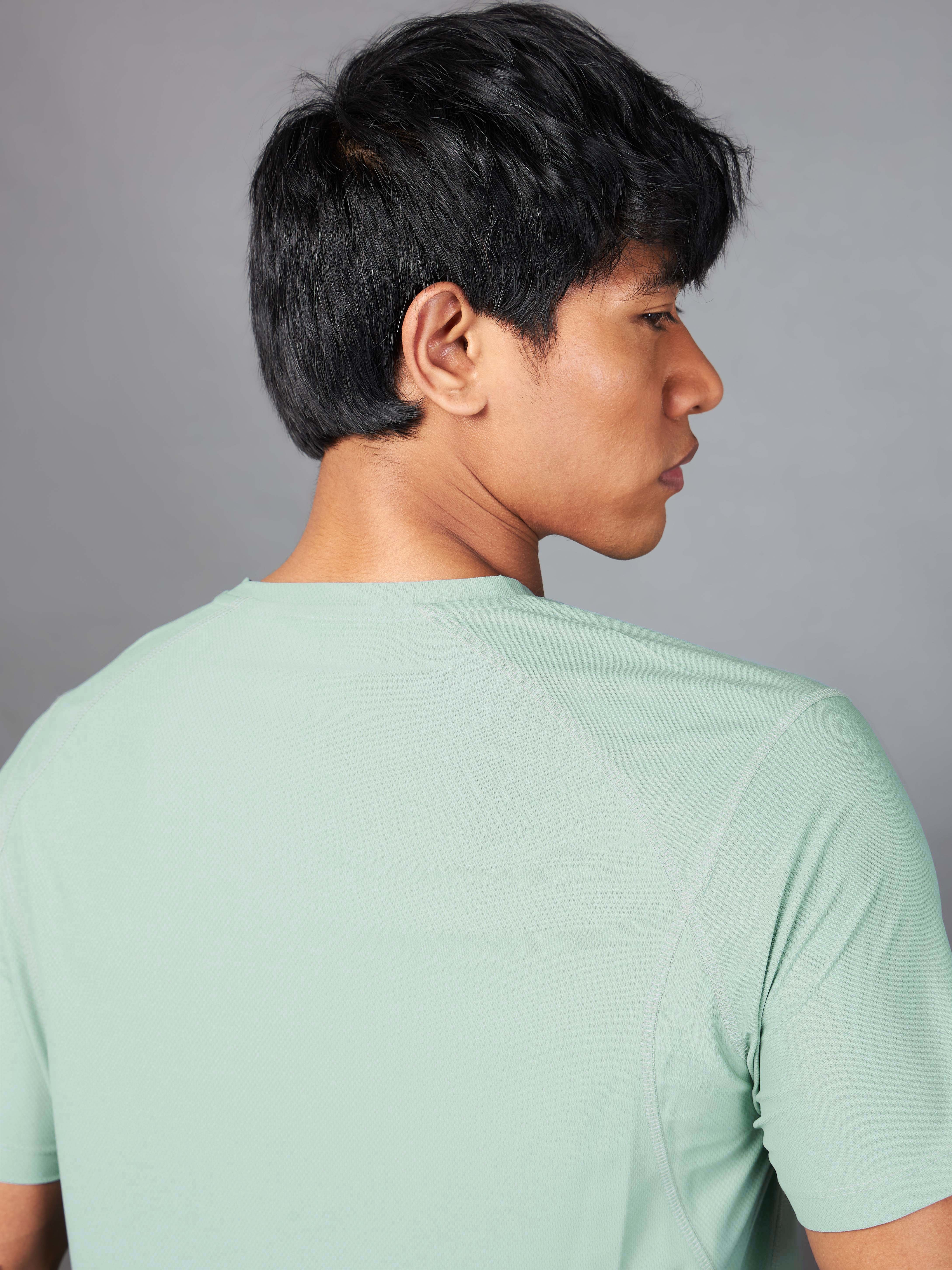 All Day Active Green Training Tee