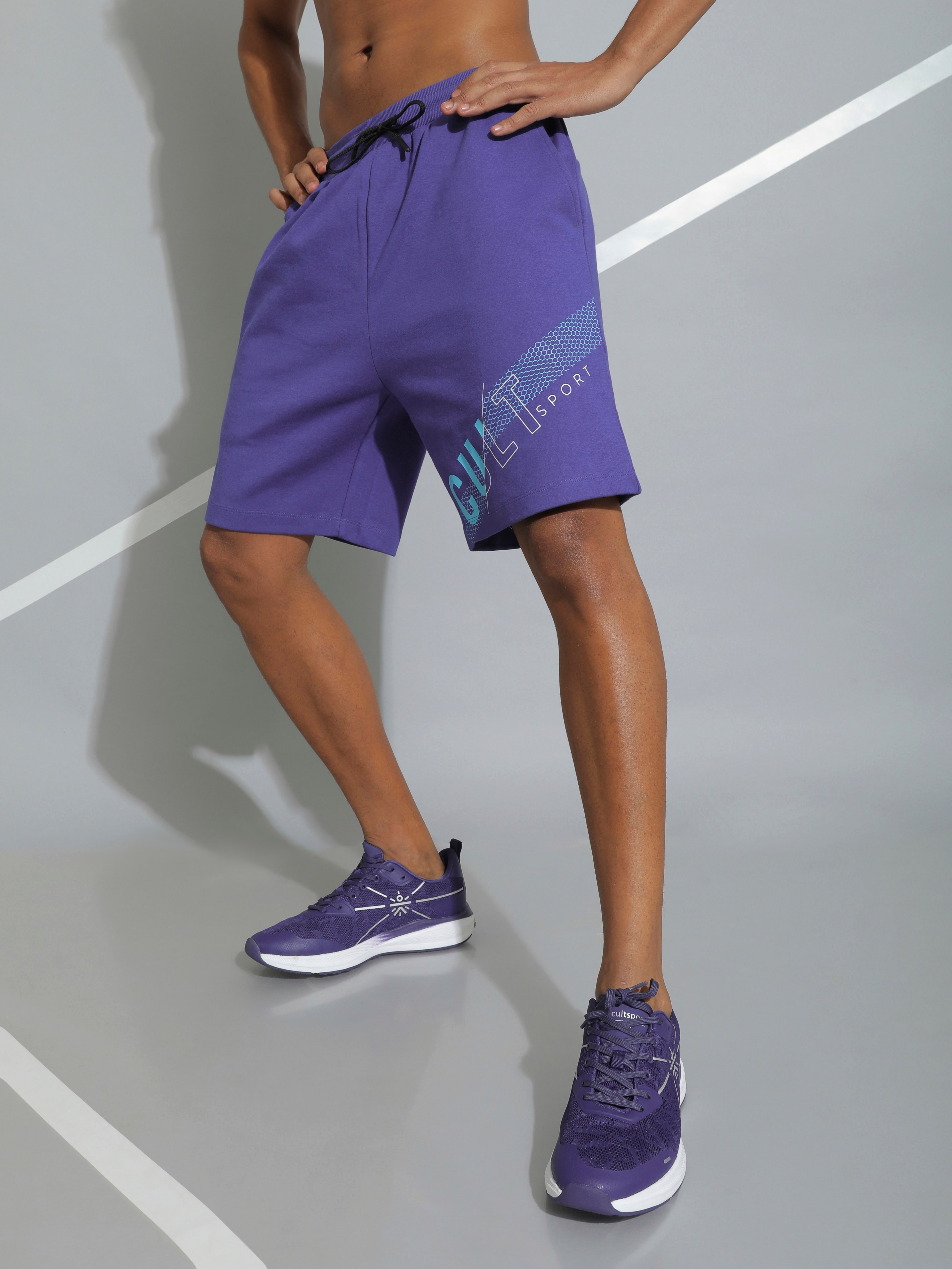 Placement Print Active Shorts