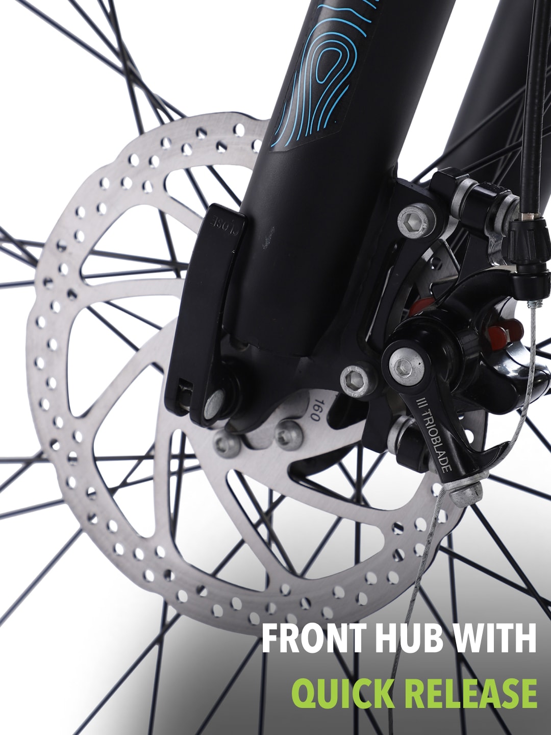 XENON29TBLACK Steel Single Speed 29 inch Mountain Cycle, Front Suspension and Double Wall Rim