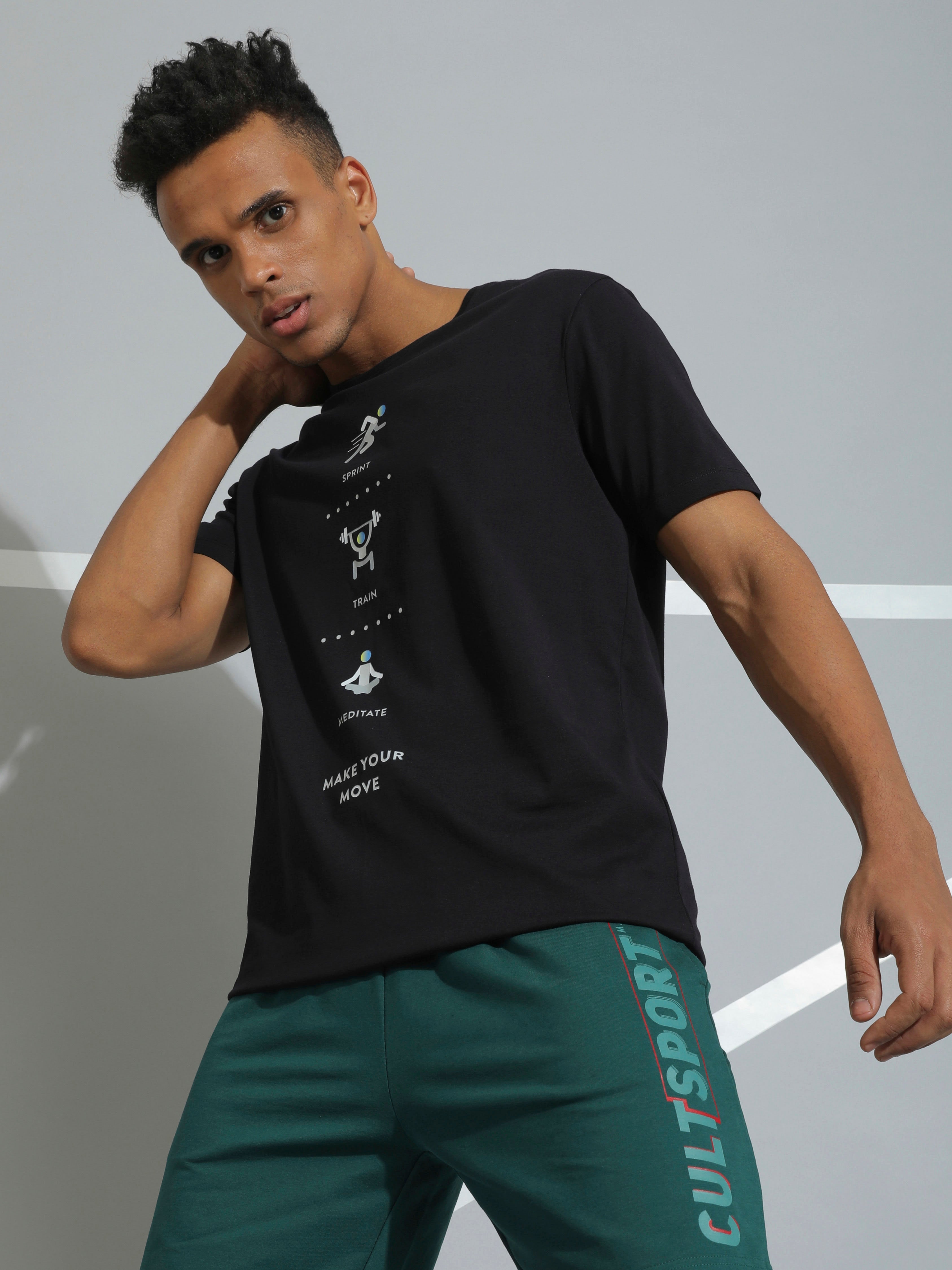 VMan Graphic Active T-shirt