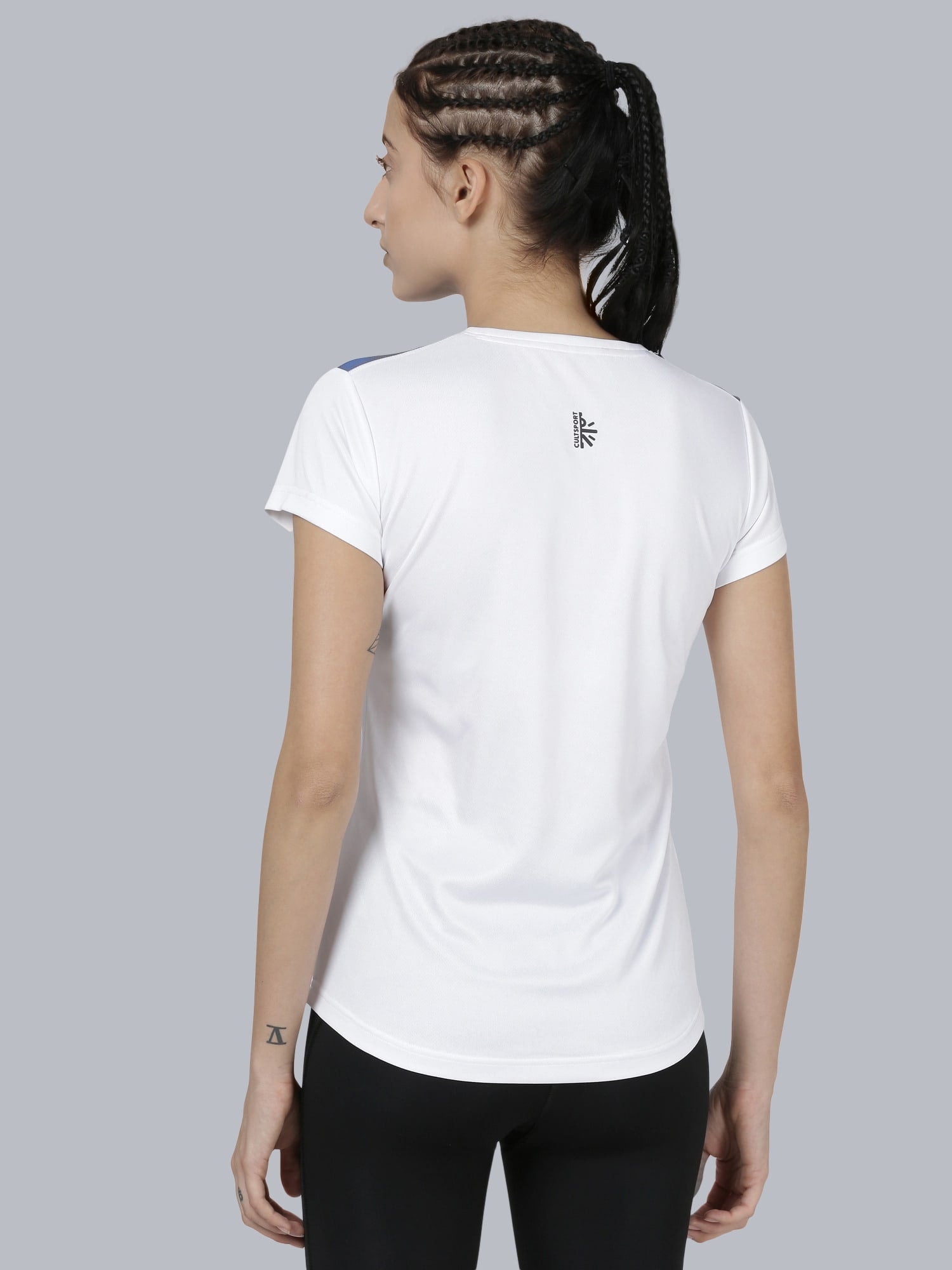 Dugout Pyramid White Relaxed Tee