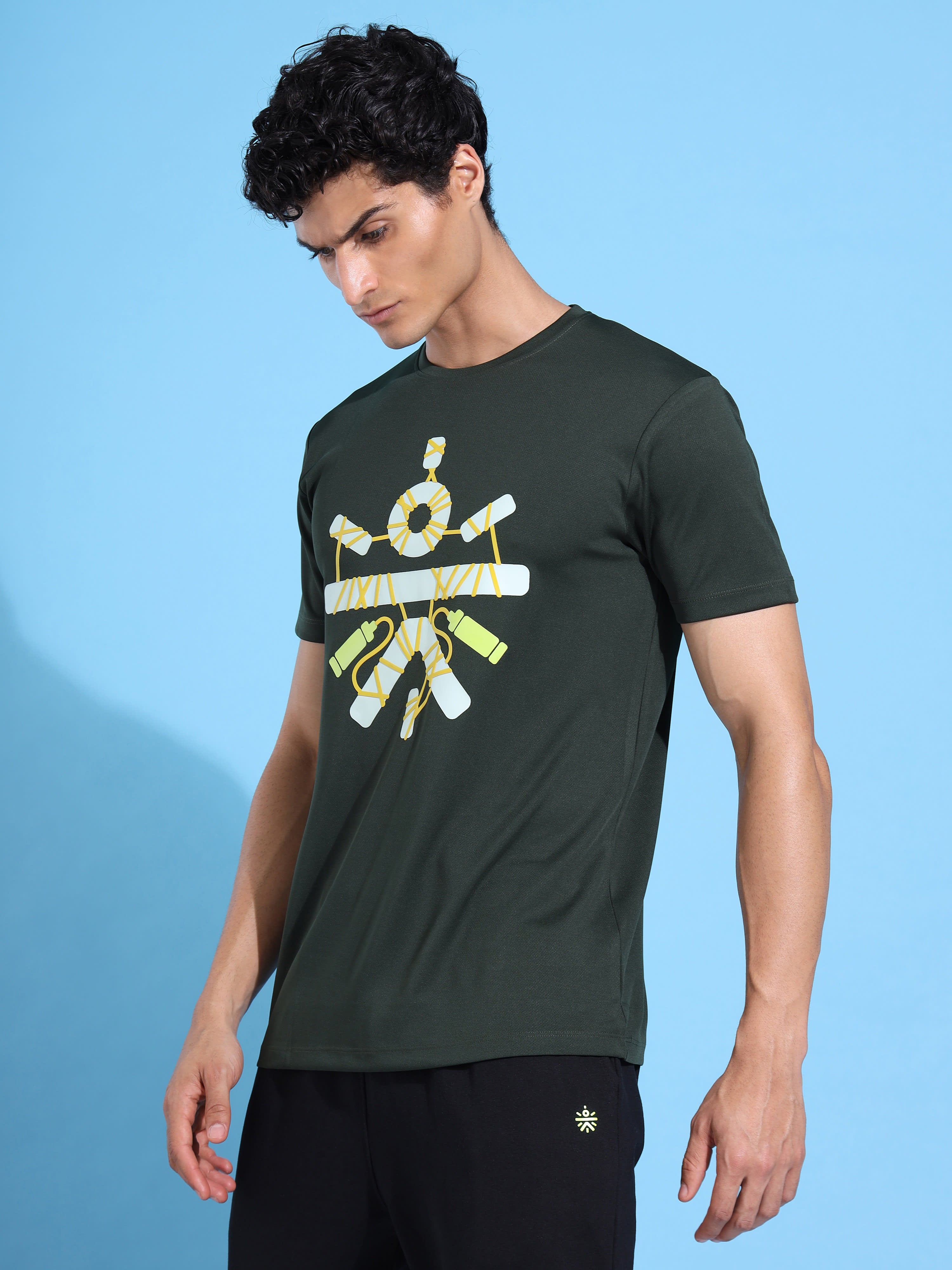 Graphic Print Performance T-shirt