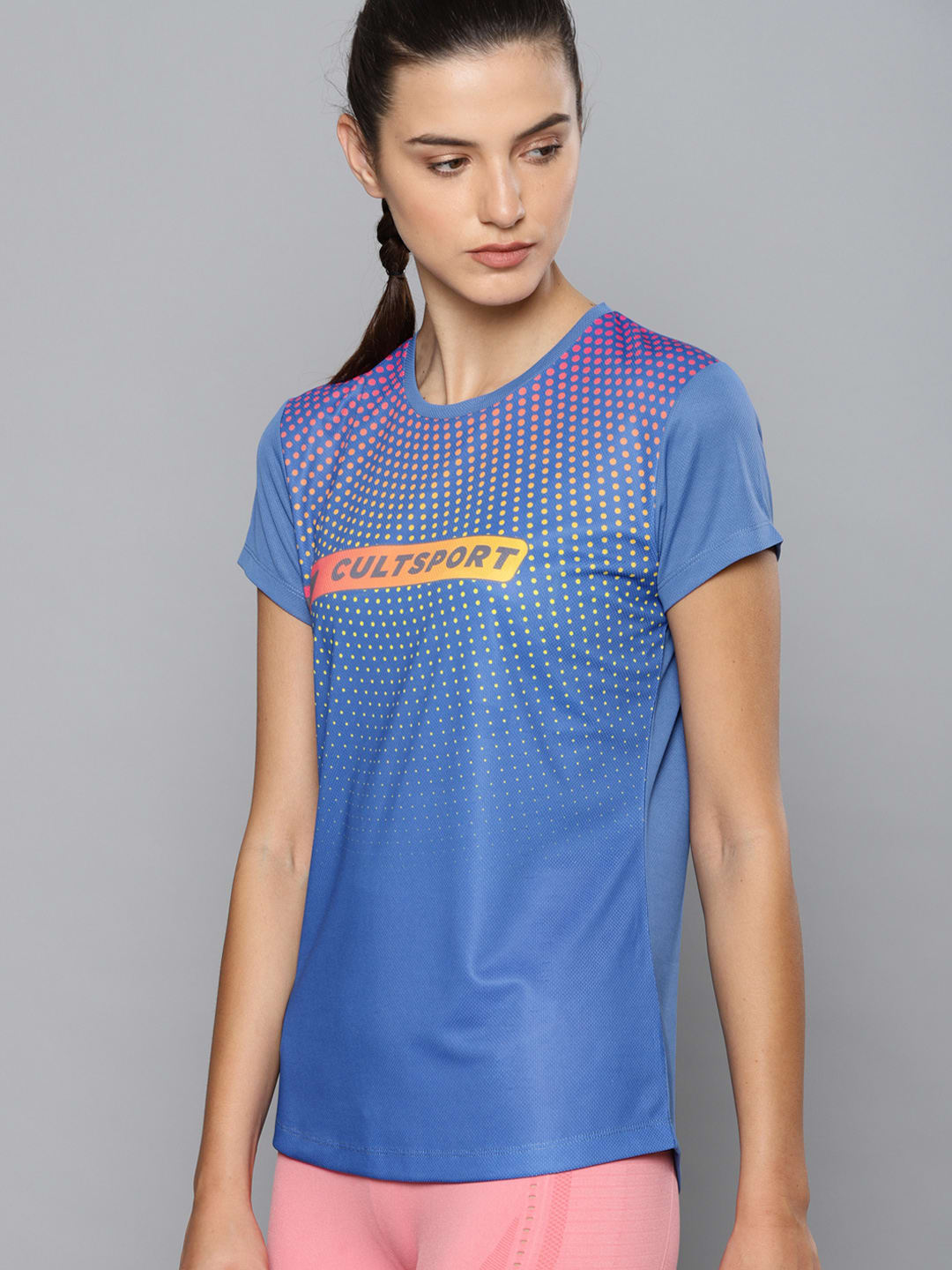 Dugout Radial Blue Relaxed Tee