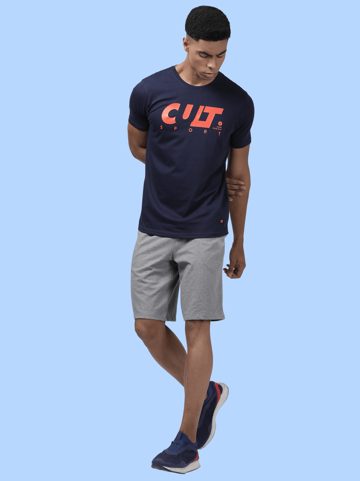 Everydays Cruise Navy Cotton Tee
