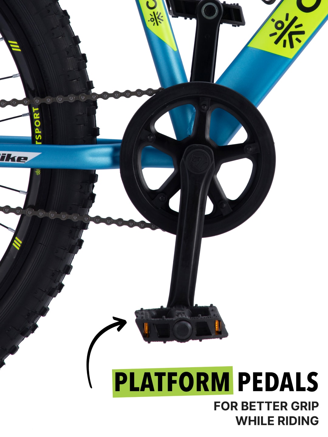 Dauntless26Blue Steel Single Speed 26 inch Mountain Cycle with Front Suspension, Double Wall Rim and Dual Disc Brake