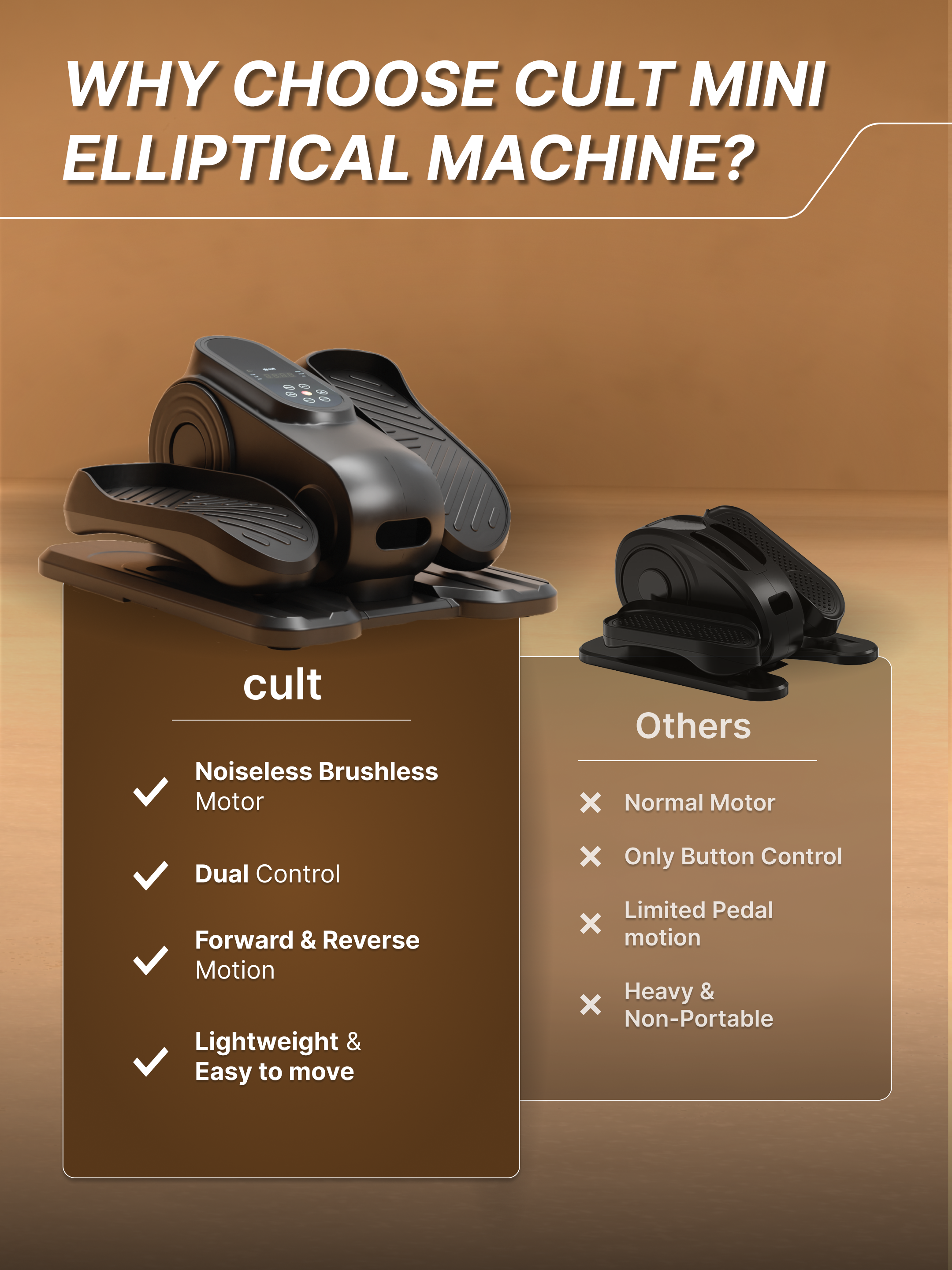 Mini elliptical machine 10