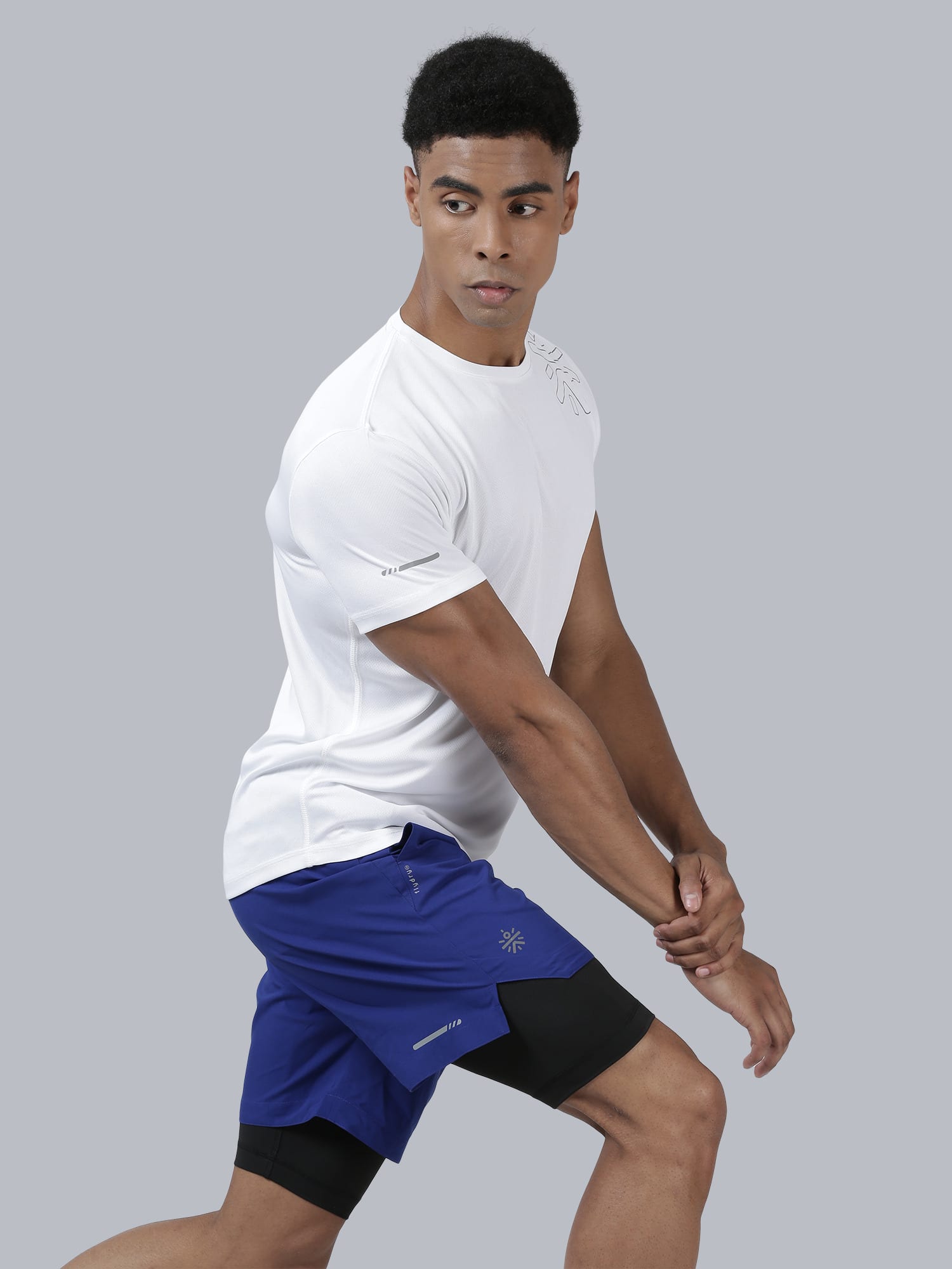 Vital Tread White Running Tee