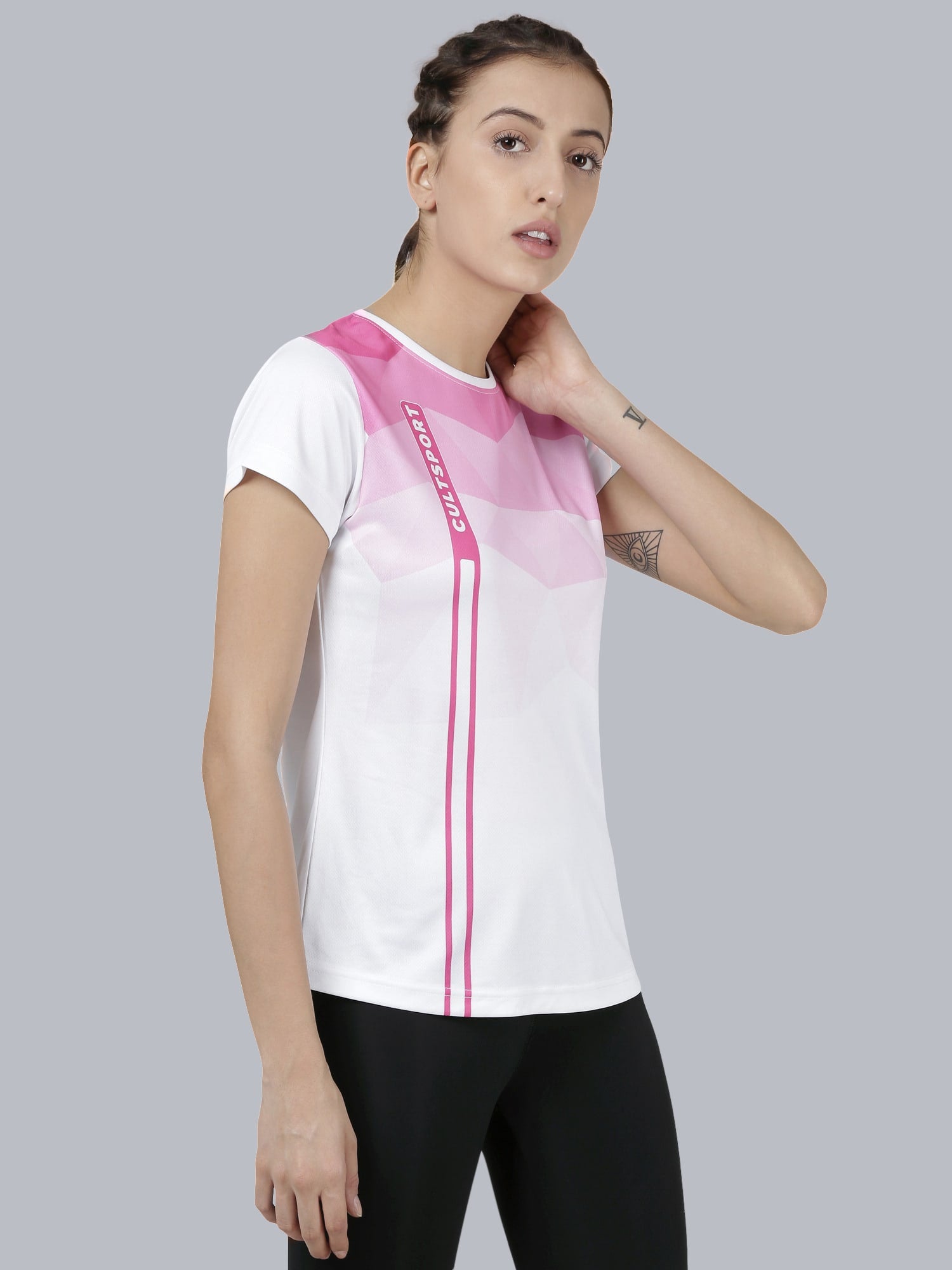 Dugout Pyramid Pink Relaxed Tee