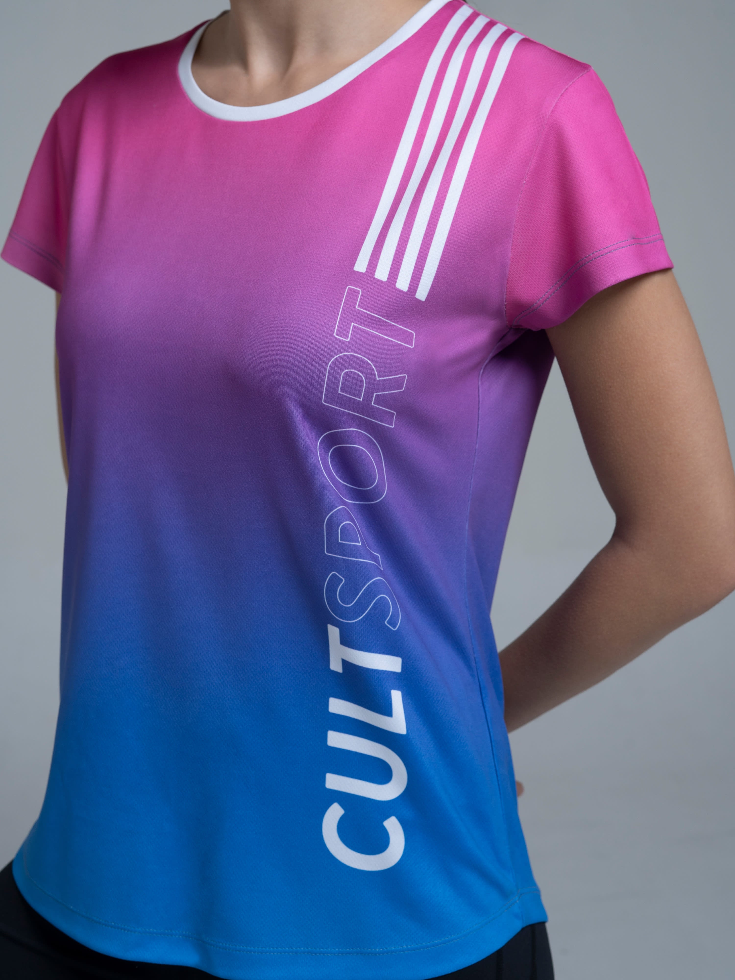 Signature Violet Ombre Gym T-shirt