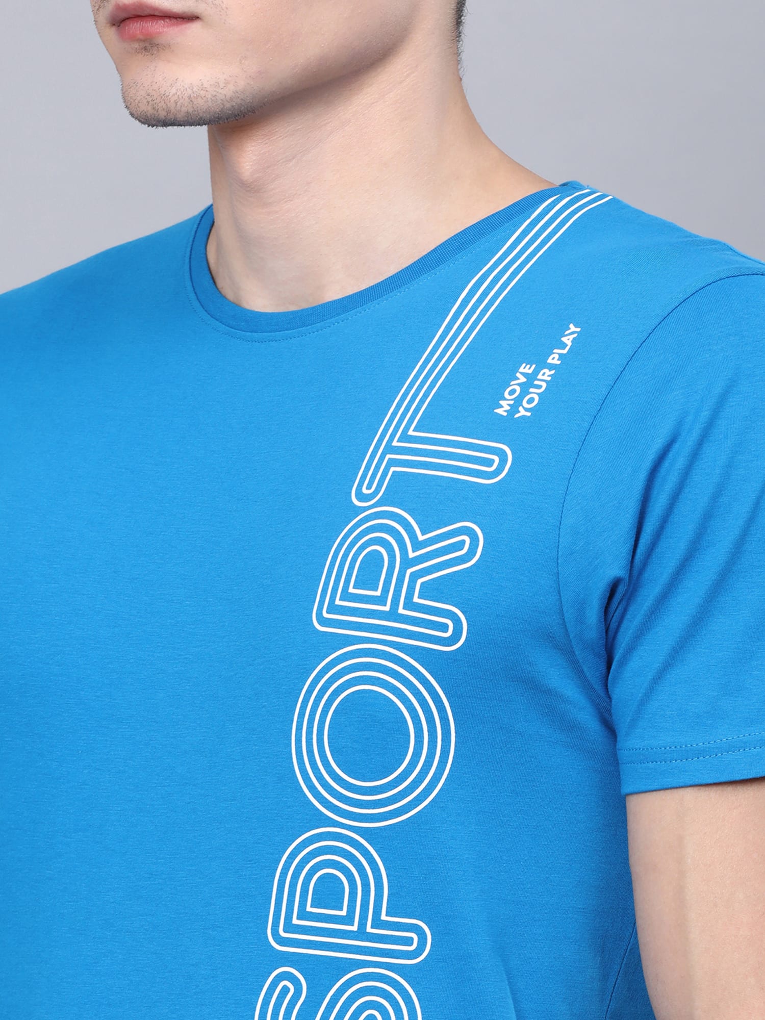 Everydays Peak Blue Cotton Tee