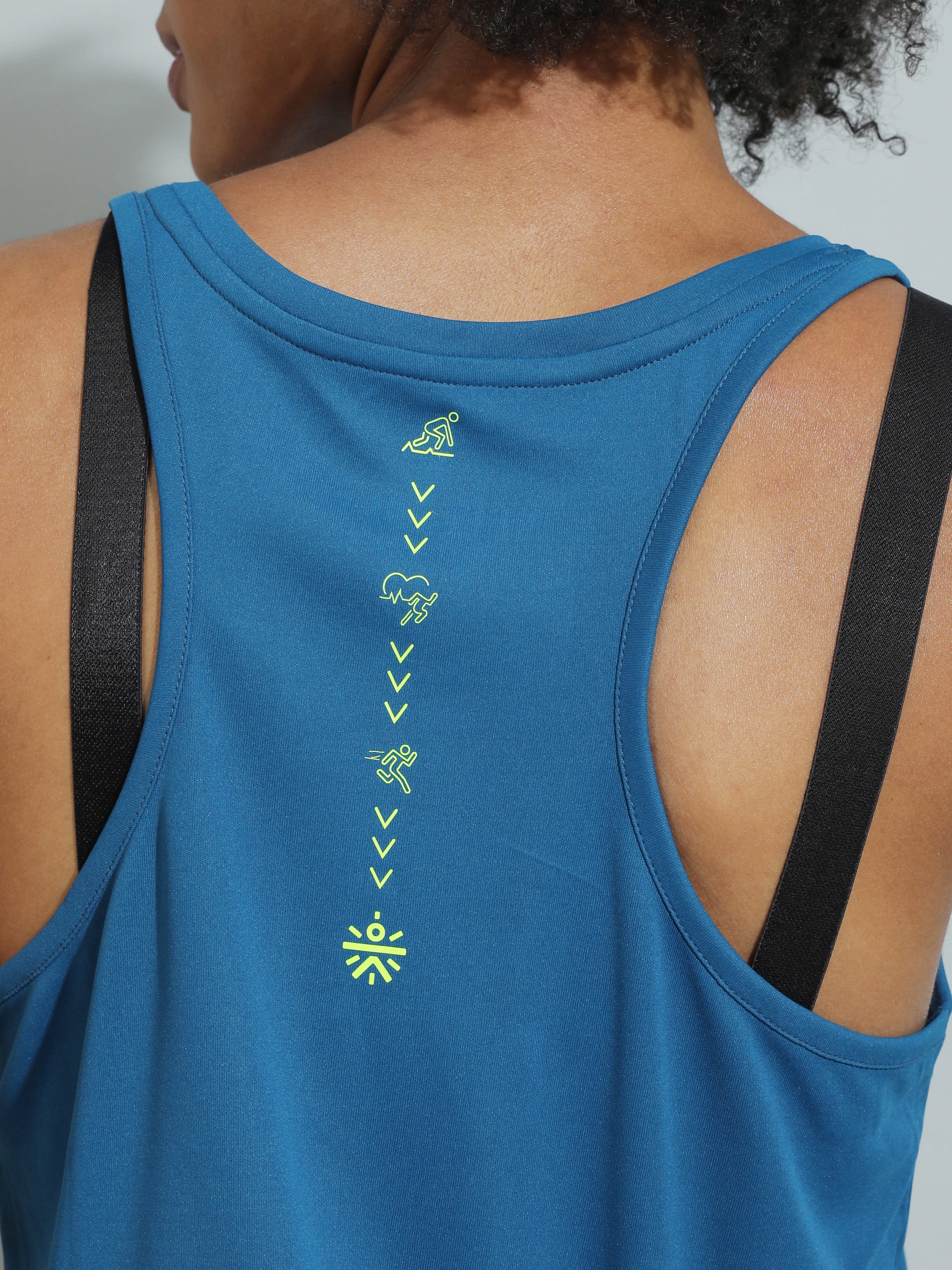 Ombre Logo Active Tank Top