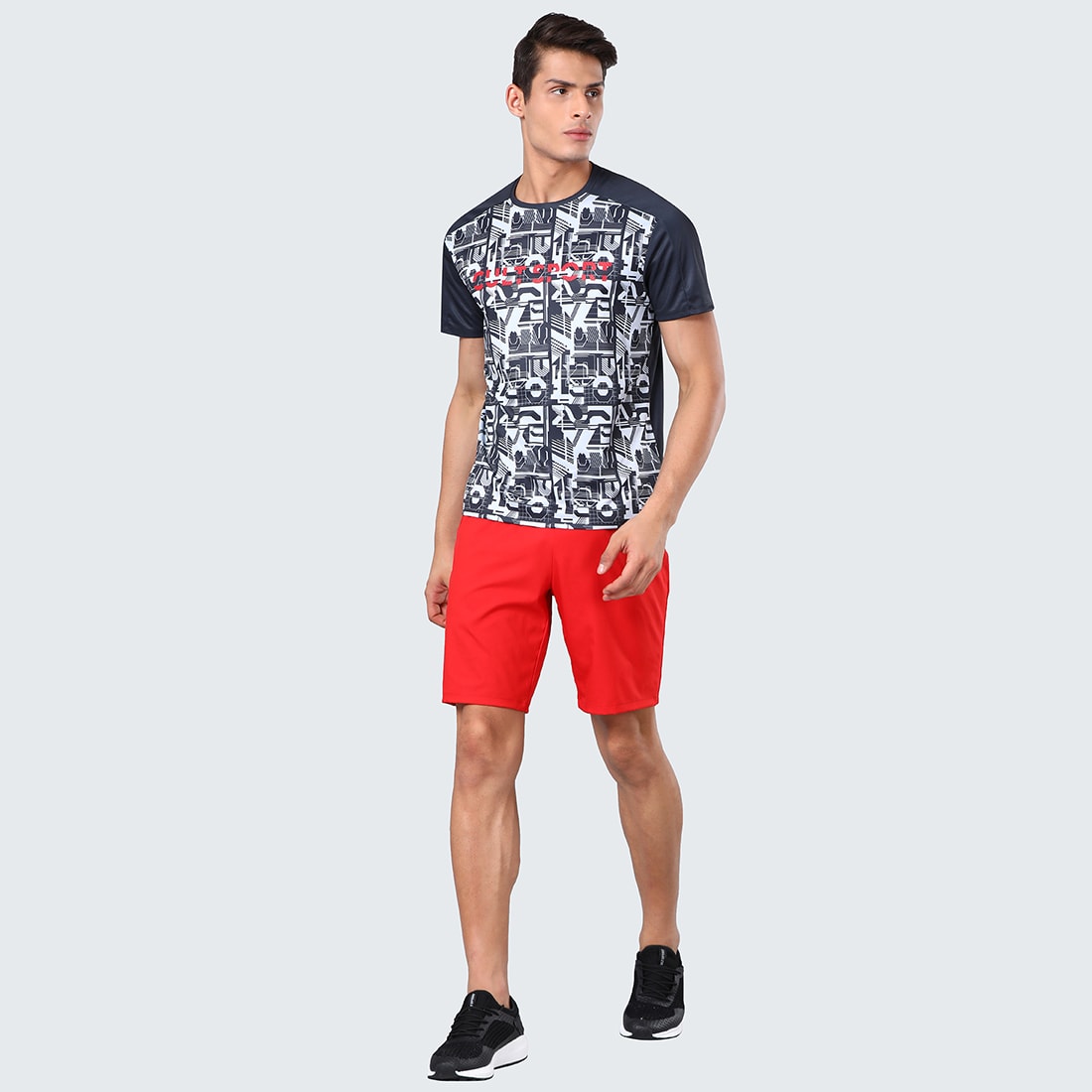 Dugout Matrix Black Gym Tee