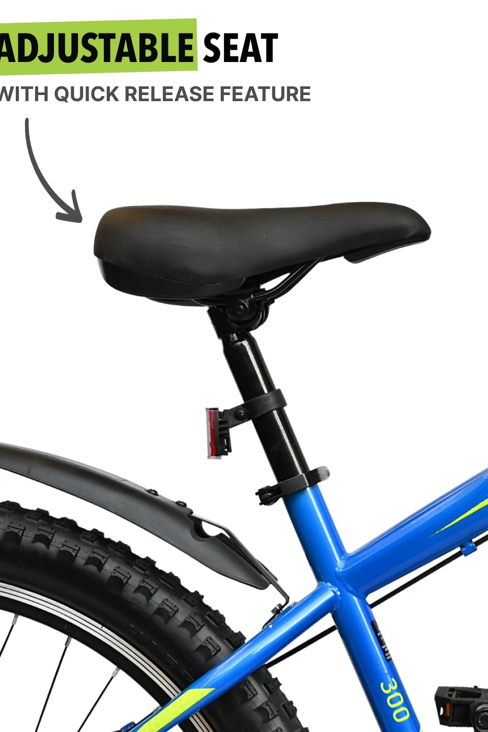 GTX30026TBLUE Steel Single Speed 26 inch Mountain Cycle, Front Suspension and Double Wall Rim