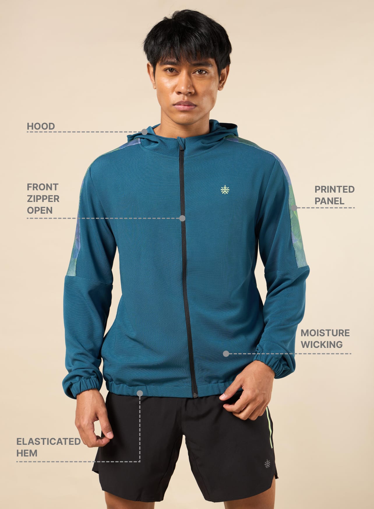 Blue High Impact Training Jacket