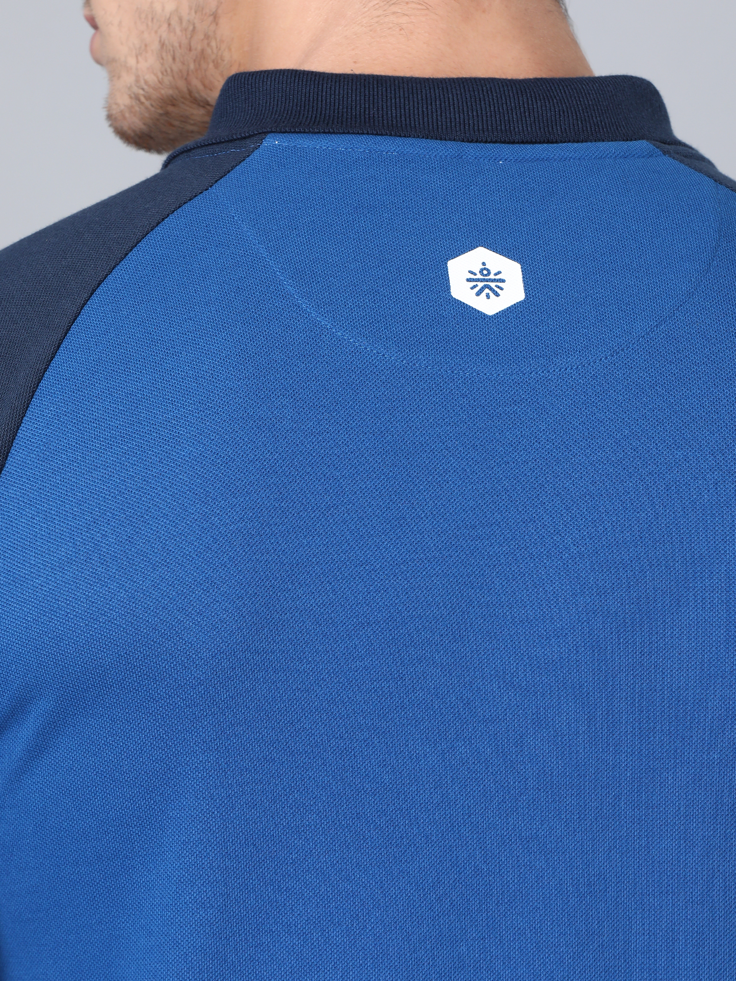 Flydry Cotton IndigoTheory Workout Polo