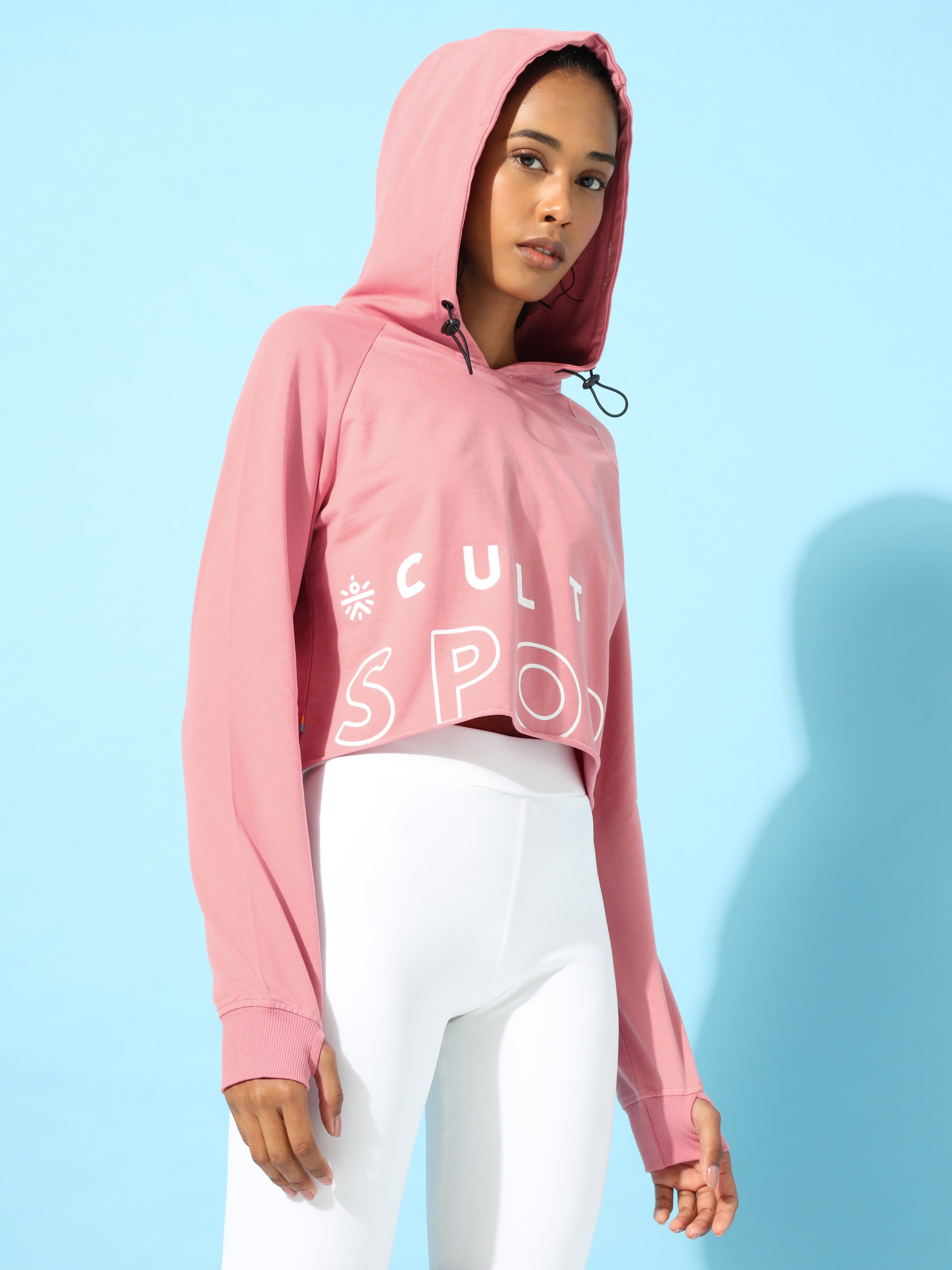 LAYR Crop Sweatshirt