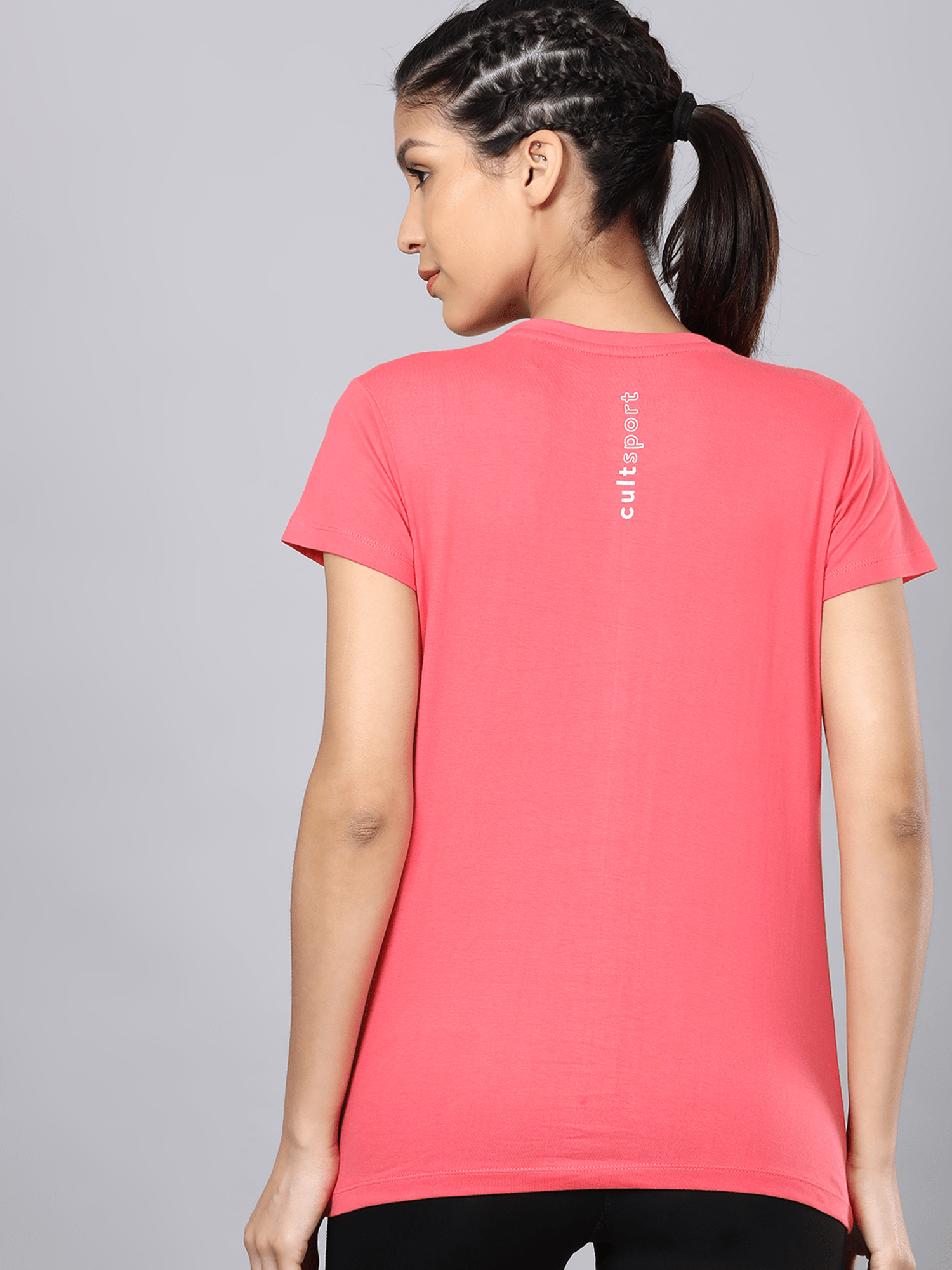 Everyday Numeric Pink Casual Tee