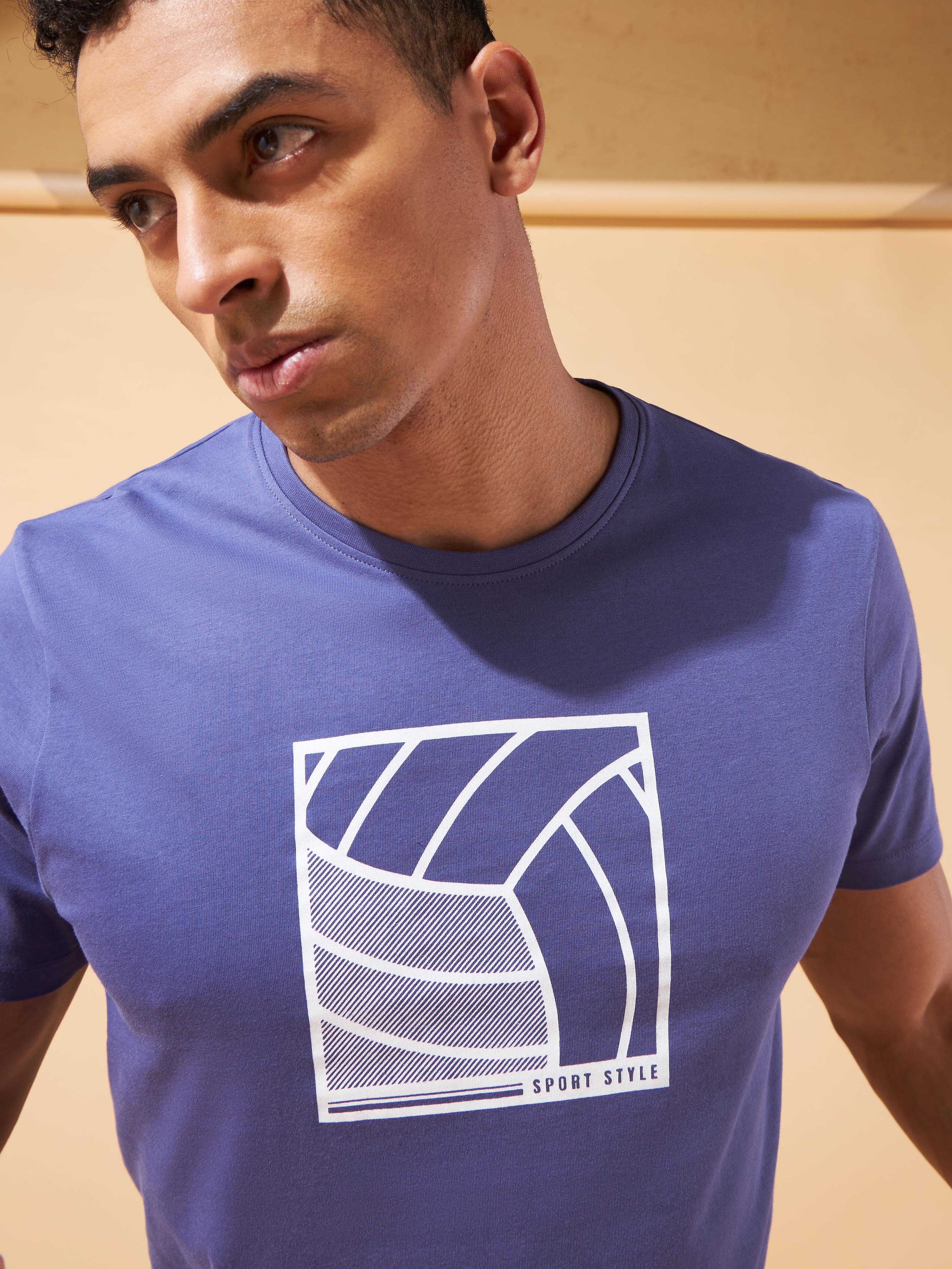 Sport Style Print T-shirt