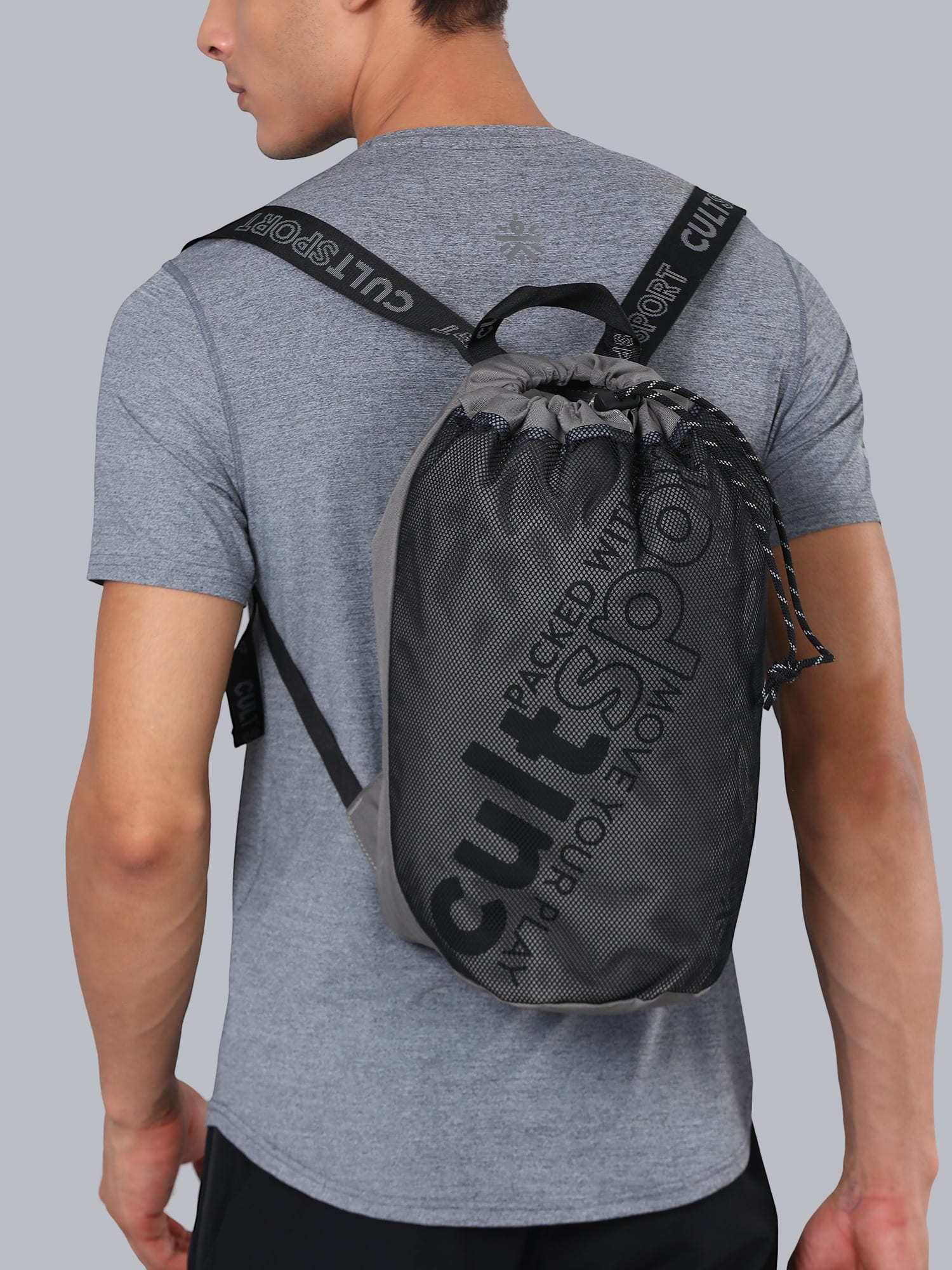 Signature Athlete Grey Gymsack