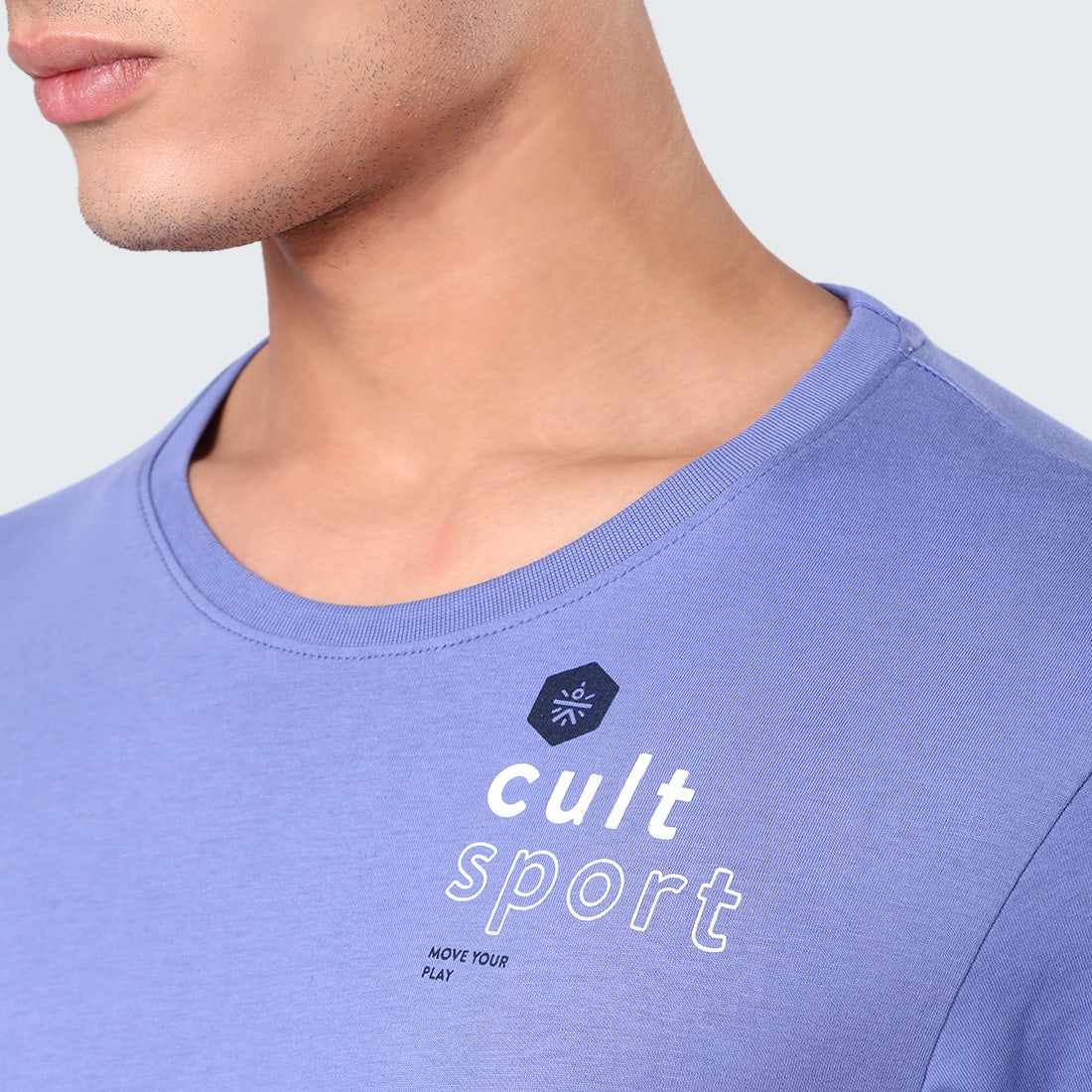 Everydays Dial Blue Cotton Tee