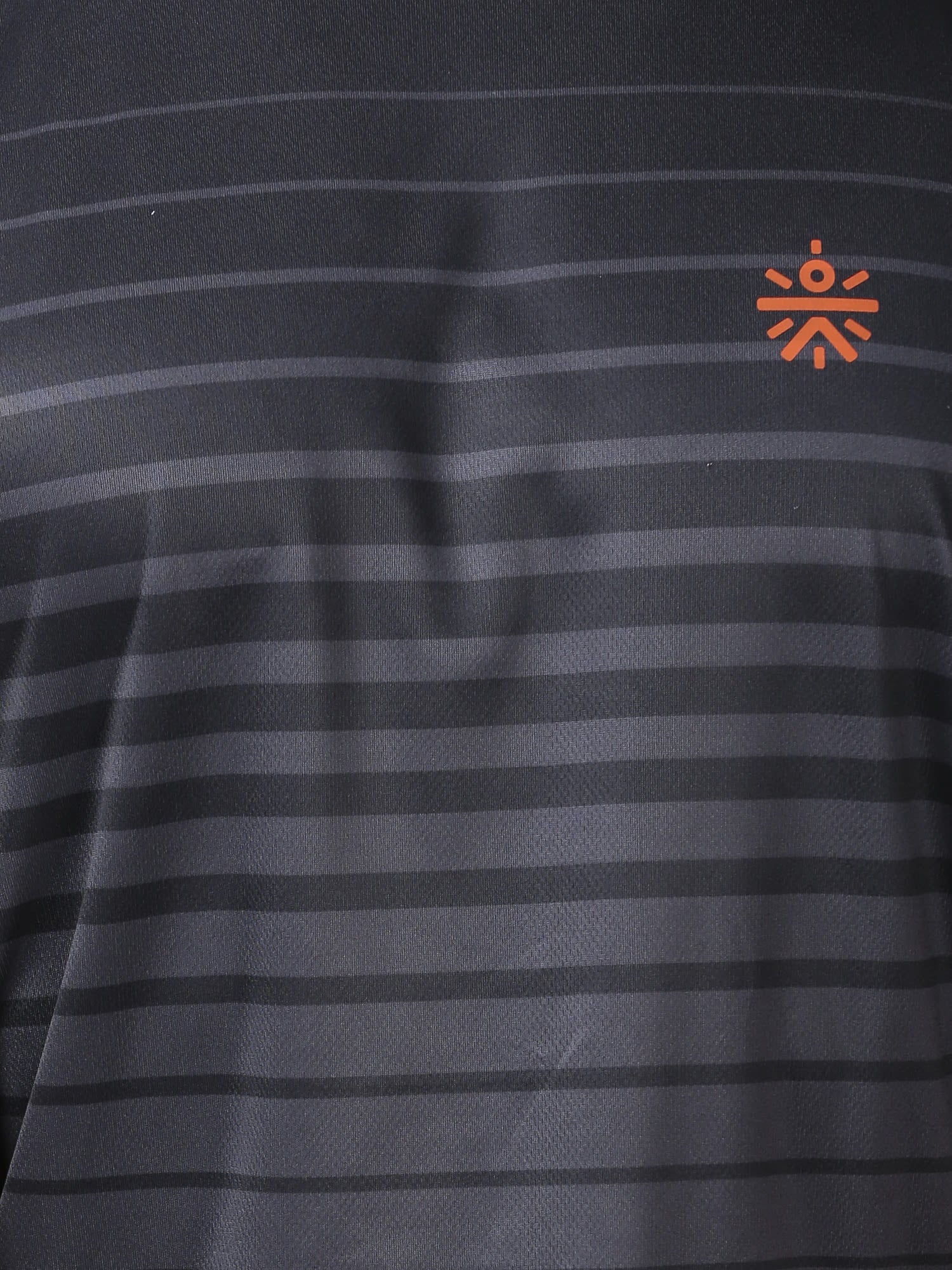 Neo Stripe Black Grey Gym Tee