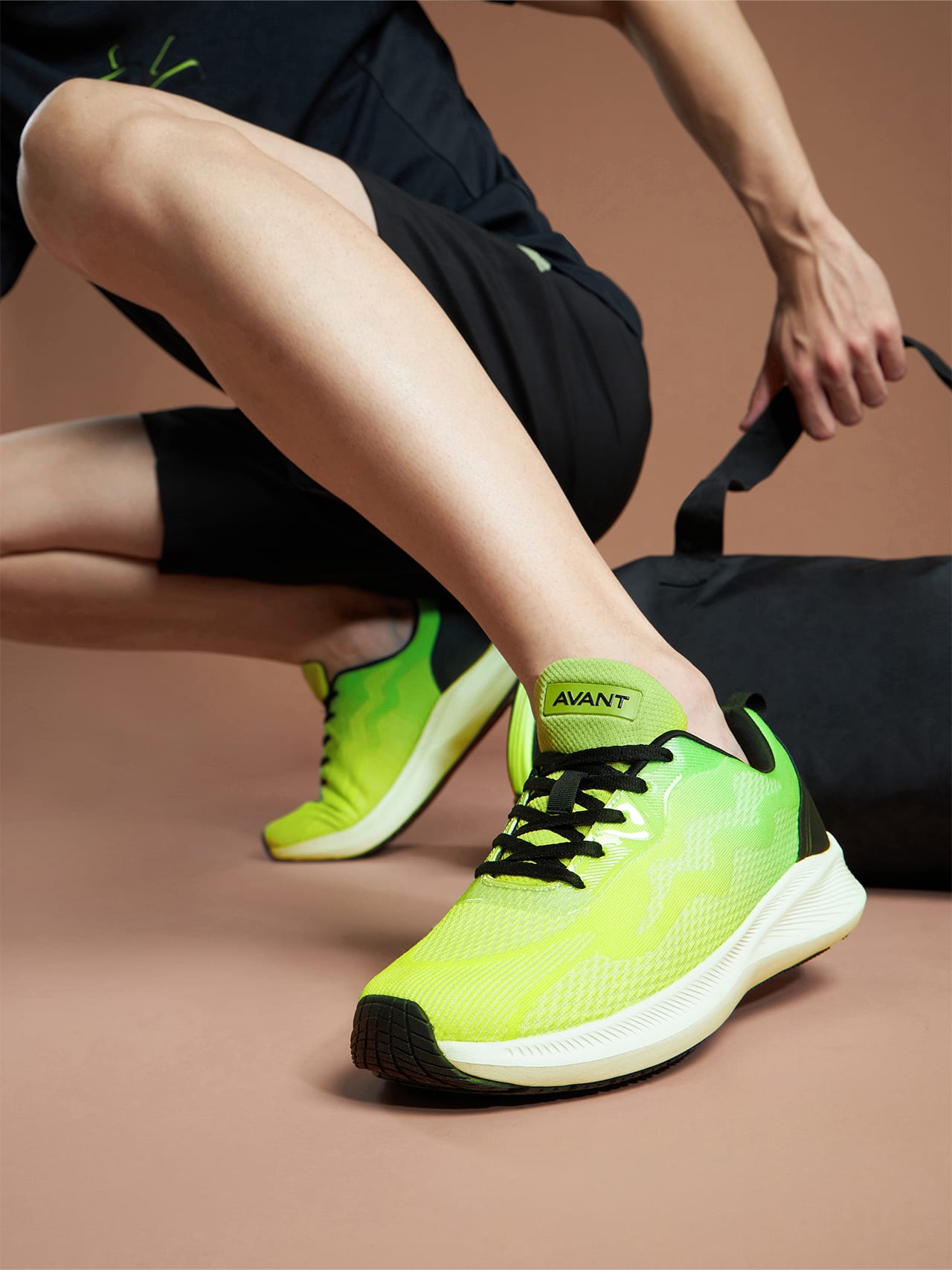 Avant Men's Falcon Running shoes - Lime Green